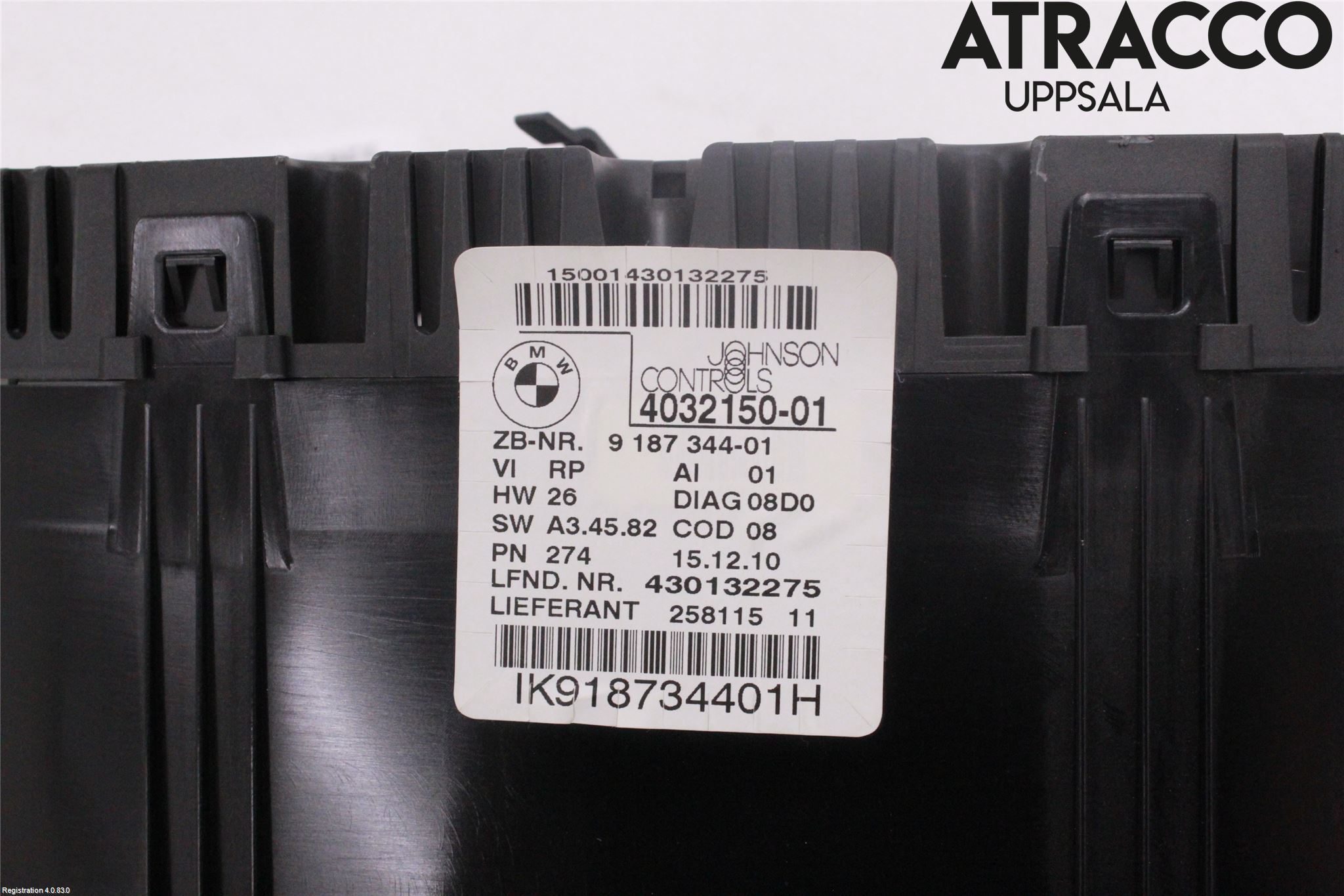 BMW 3 E90/91 SED/TOU 05-12 Instrument Komb