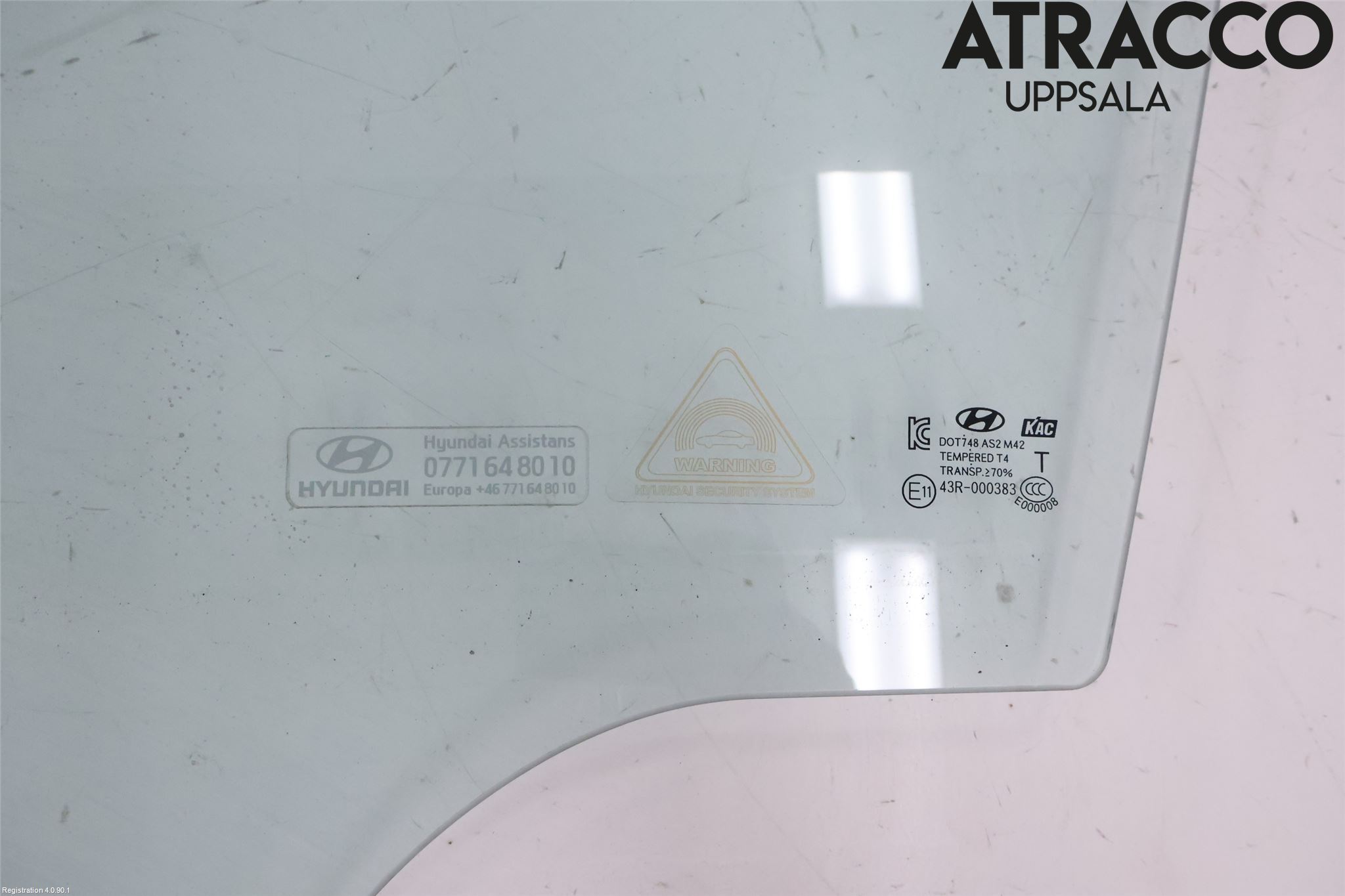 Hyundai SANTA FE 13-18 Dörruta Fram Vänster