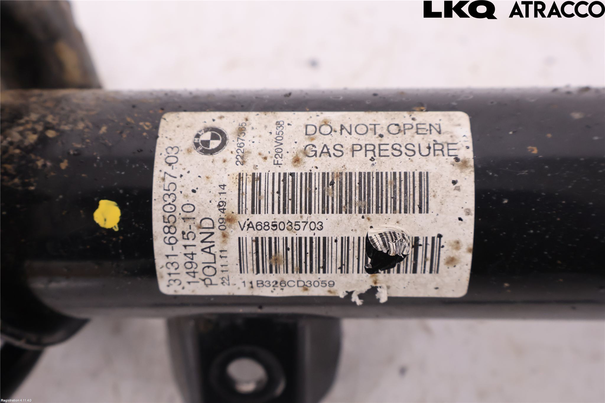 BMW 1 F20/F21 11-19 Fjäderben Fram Höger