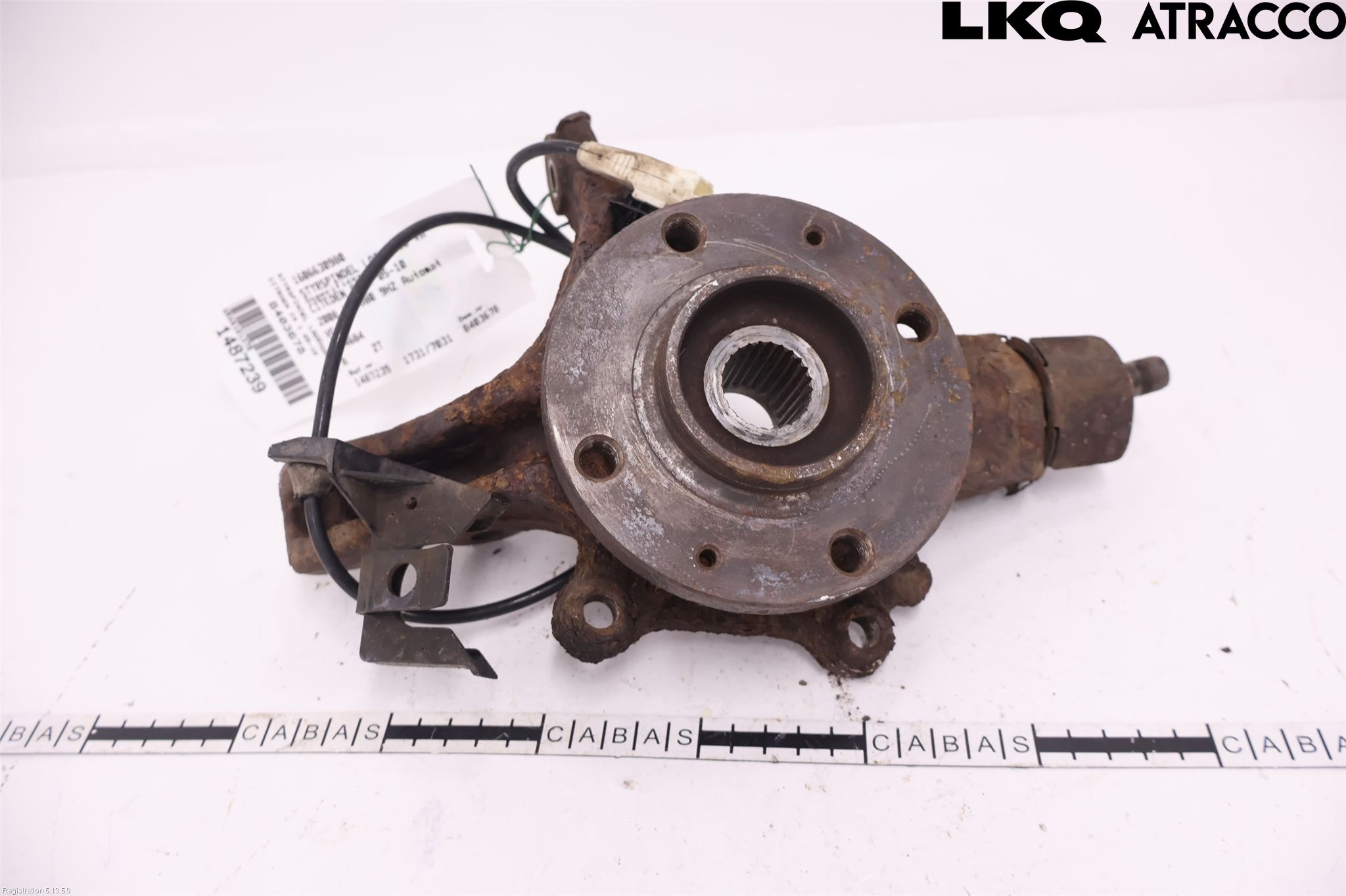 Citroen C4 I   05-10 Styrspindel Lagerhus Vä