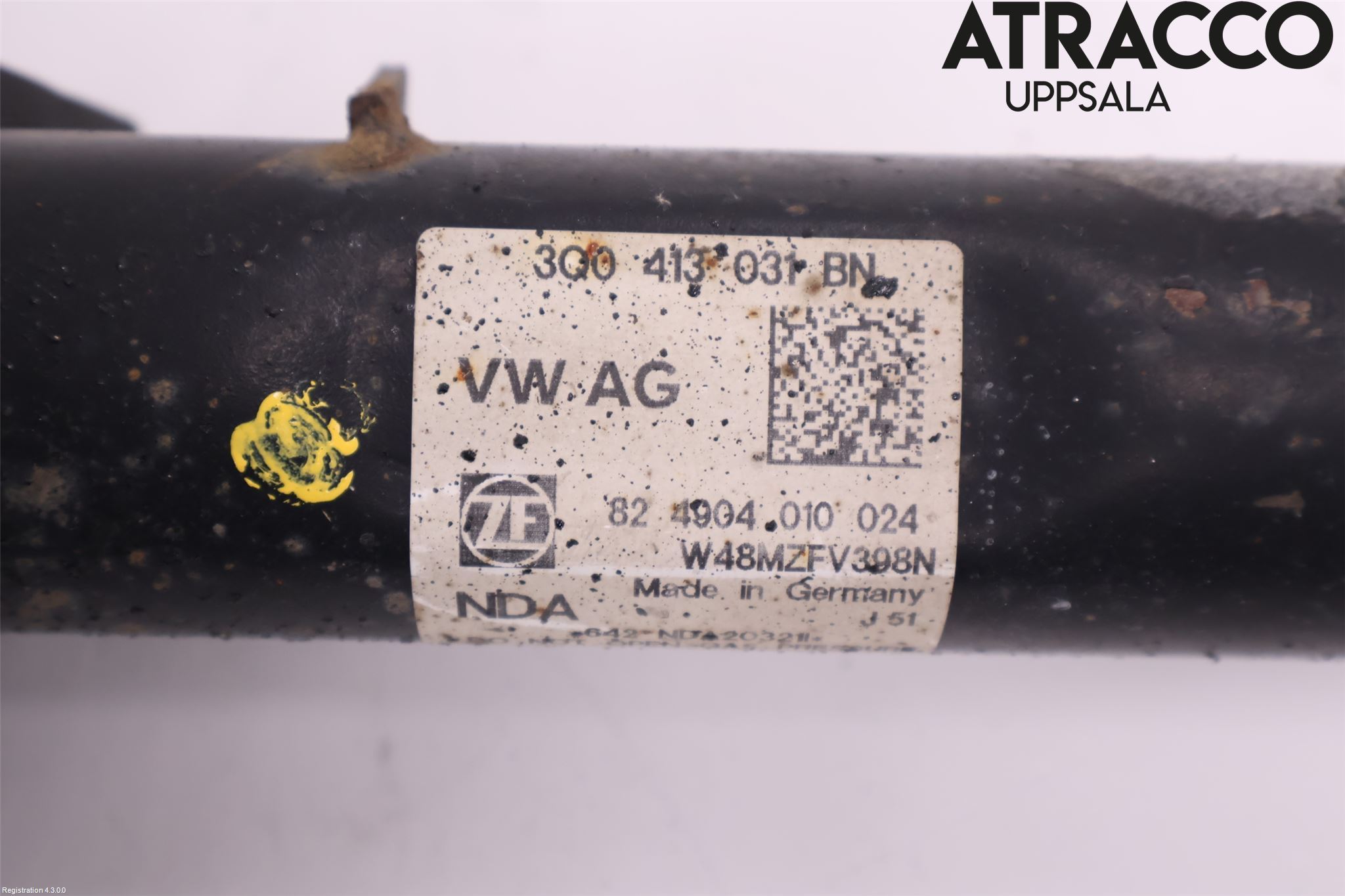 Volkswagen VW PASSAT 15-19 Fjäderben Fram Höger