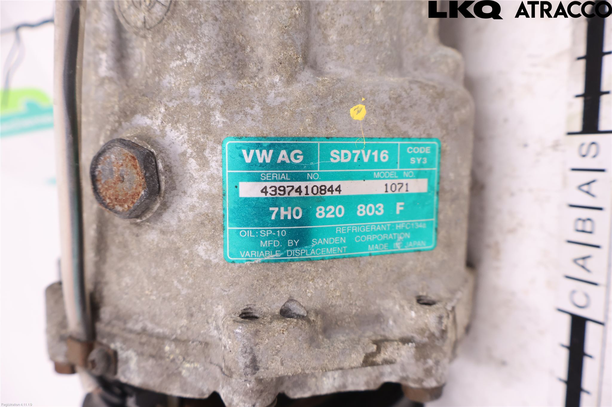 Volkswagen VW CADDY      04-10 Ac Kompressor