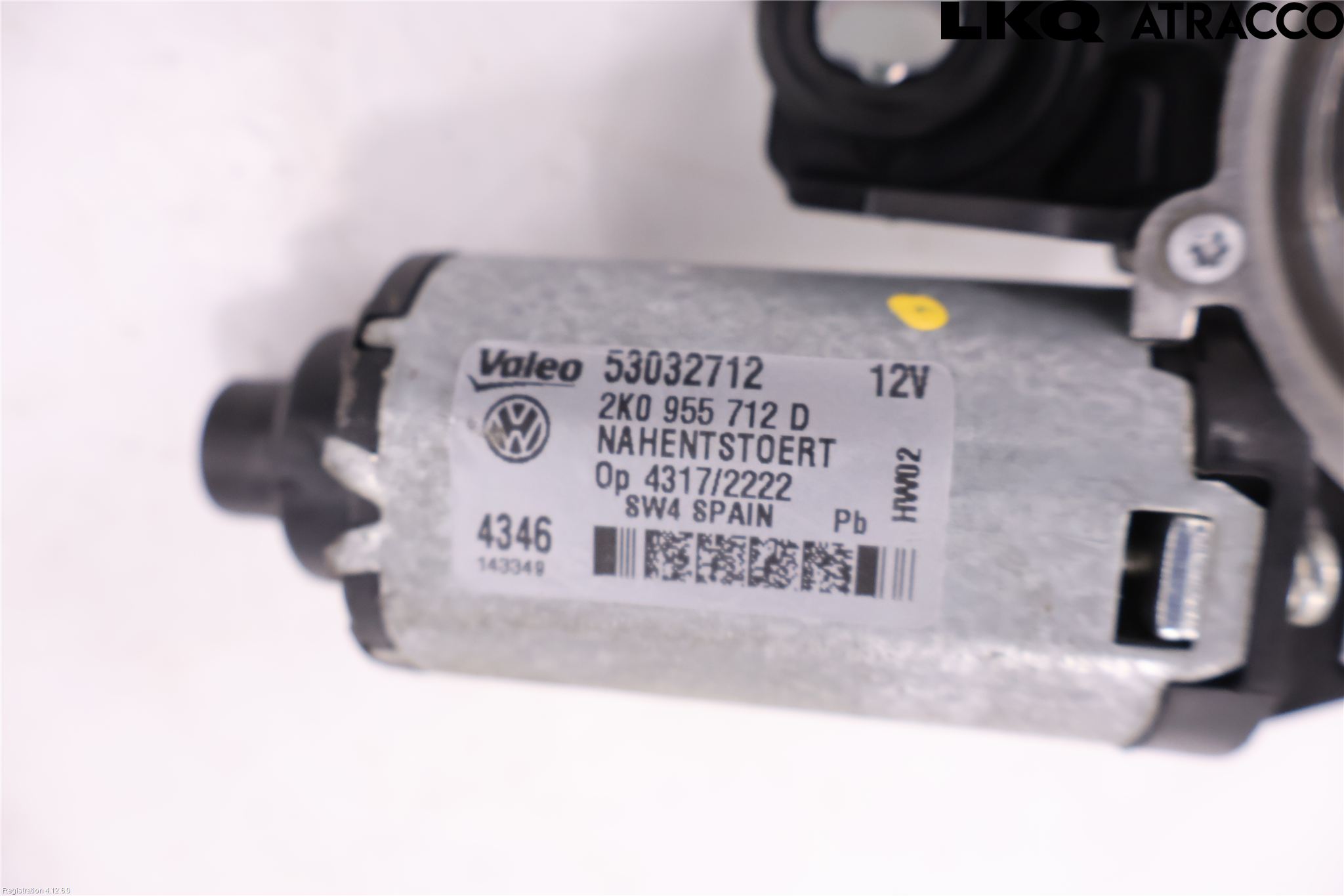 Volkswagen VW CADDY 16-20 Torkarmotor Baklucka