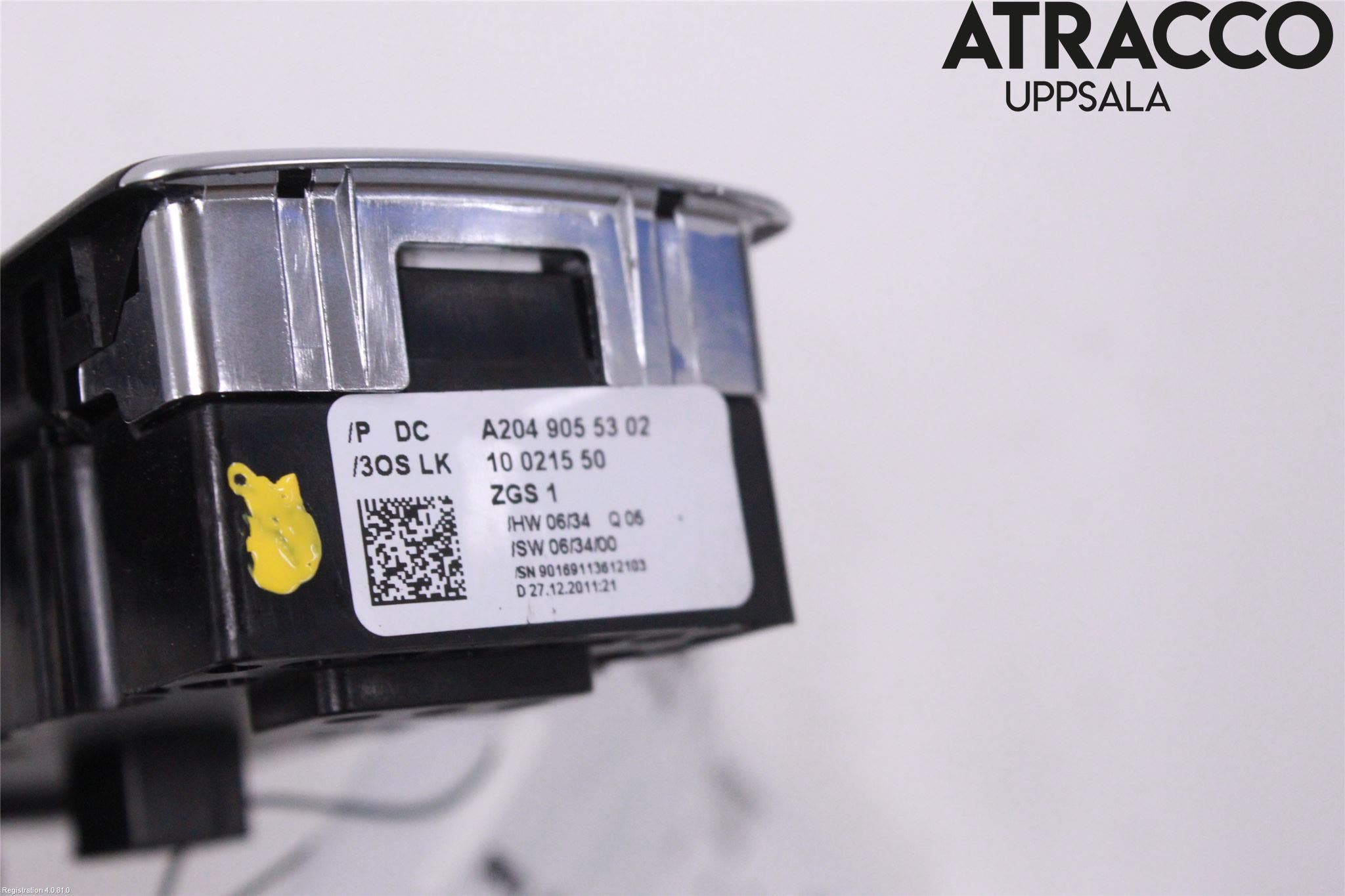 Mercedes-Benz MB C-KLASS (W204) 07-15 Strömställare Elhiss