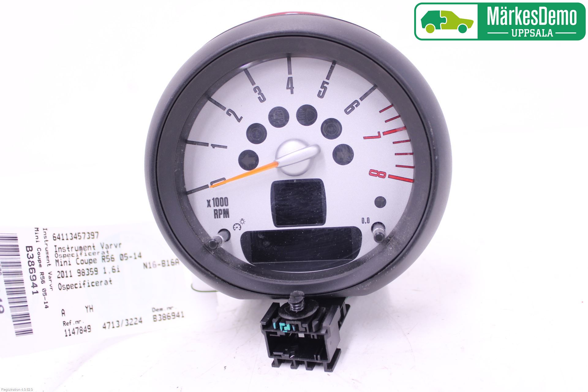 Mini COUPE R56 05-14 Instrument Varvr