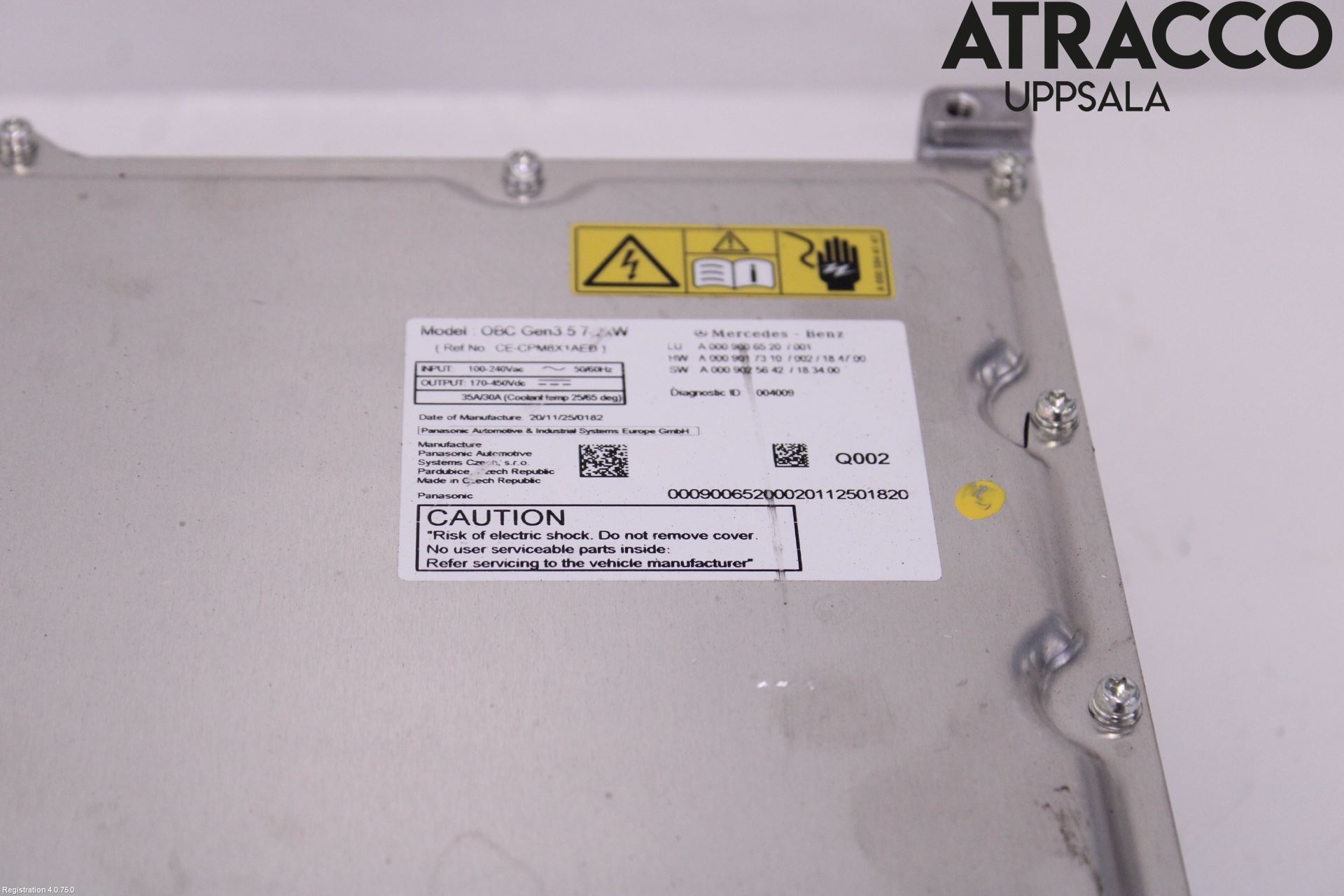 Mercedes-Benz MB A-KLASS (W177) 18- Batteriladdare Högspänning