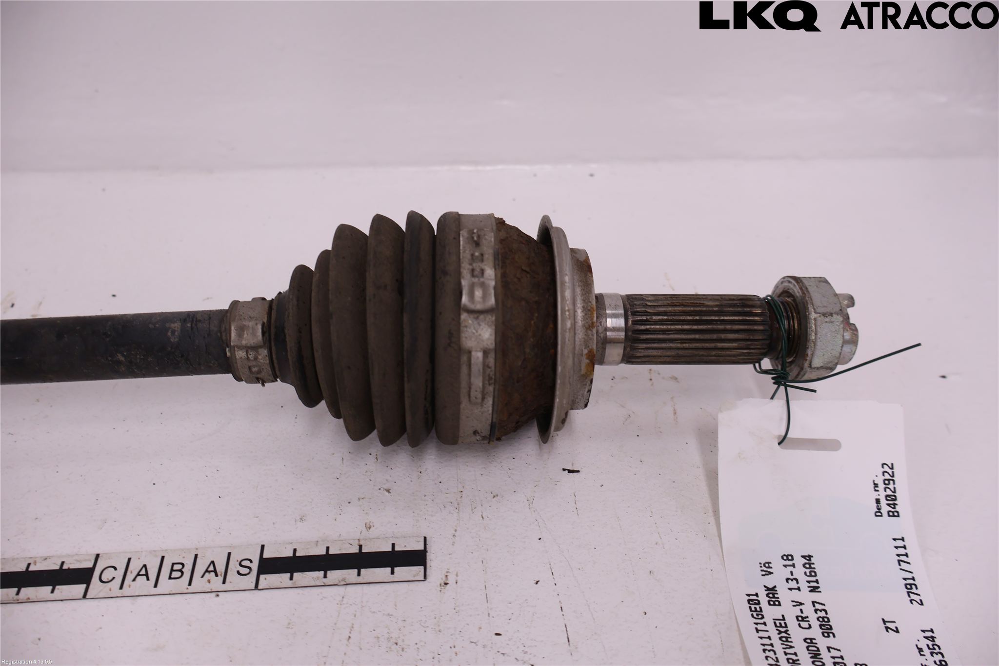 Honda CR-V 13-18 Drivaxel Bak Vänster