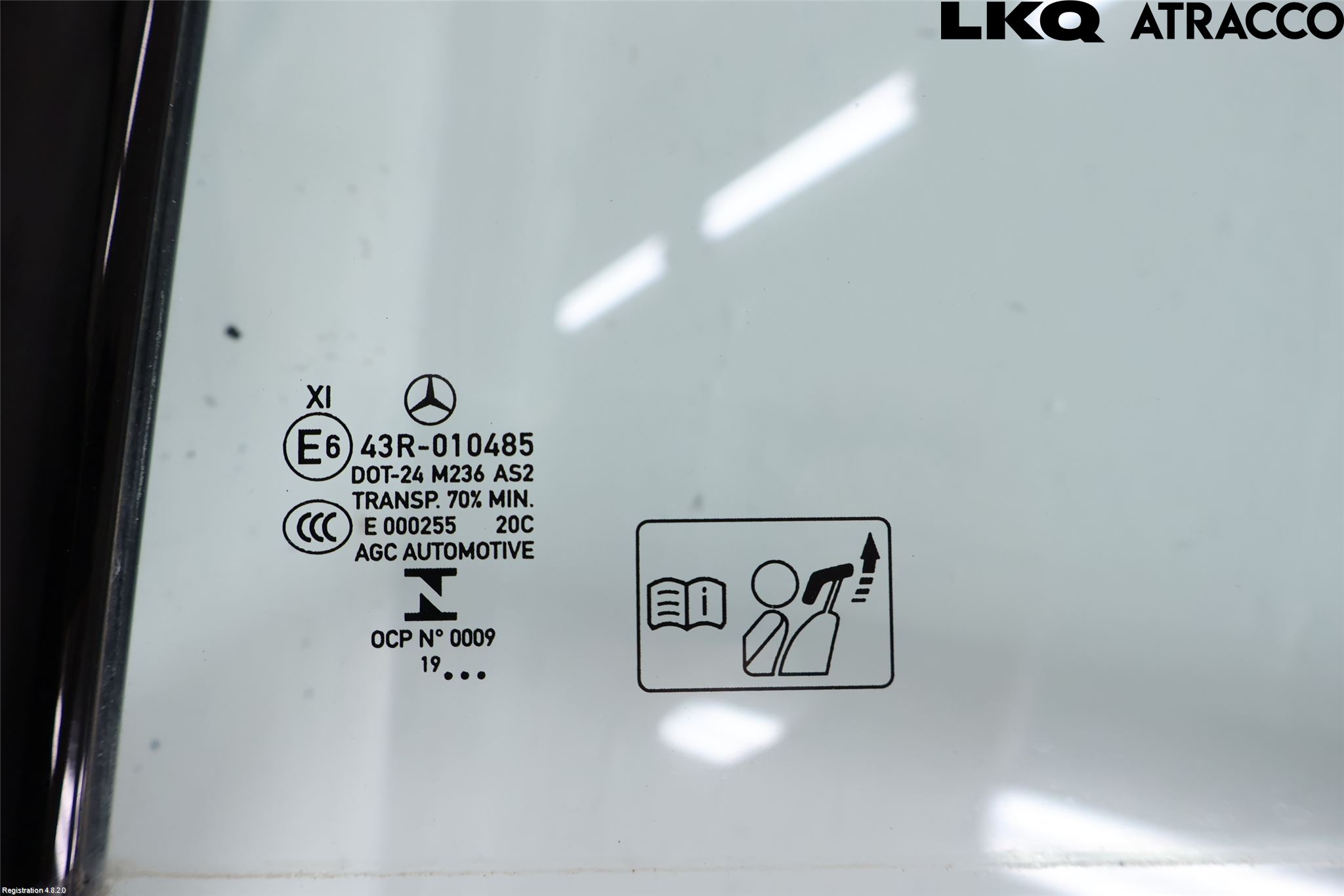 Mercedes-Benz MB CLS-KLASS (C257) 18- Dörruta Bak Lilla Vä