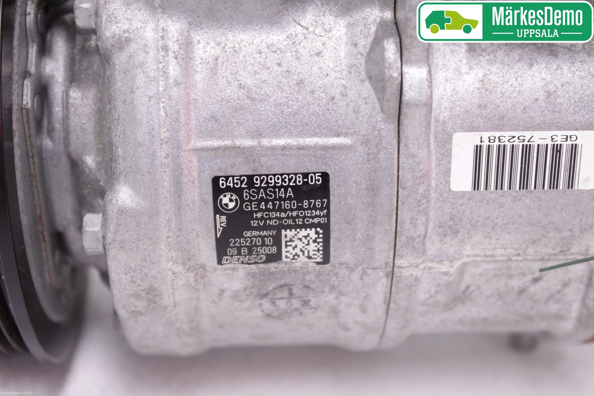 BMW 3 F30/F31/F80 12-19 Ac Kompressor