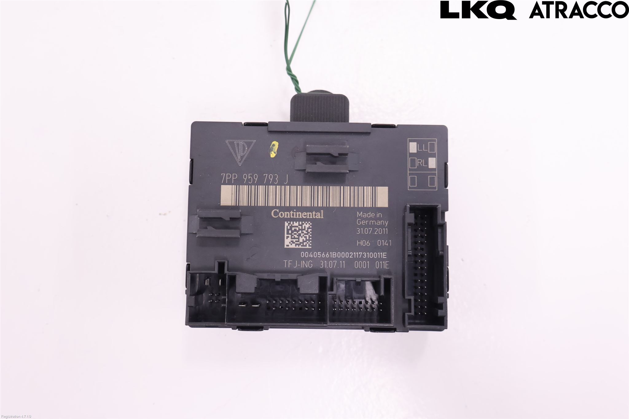 Porsche PANAMERA 09- Styrenhet Dörr