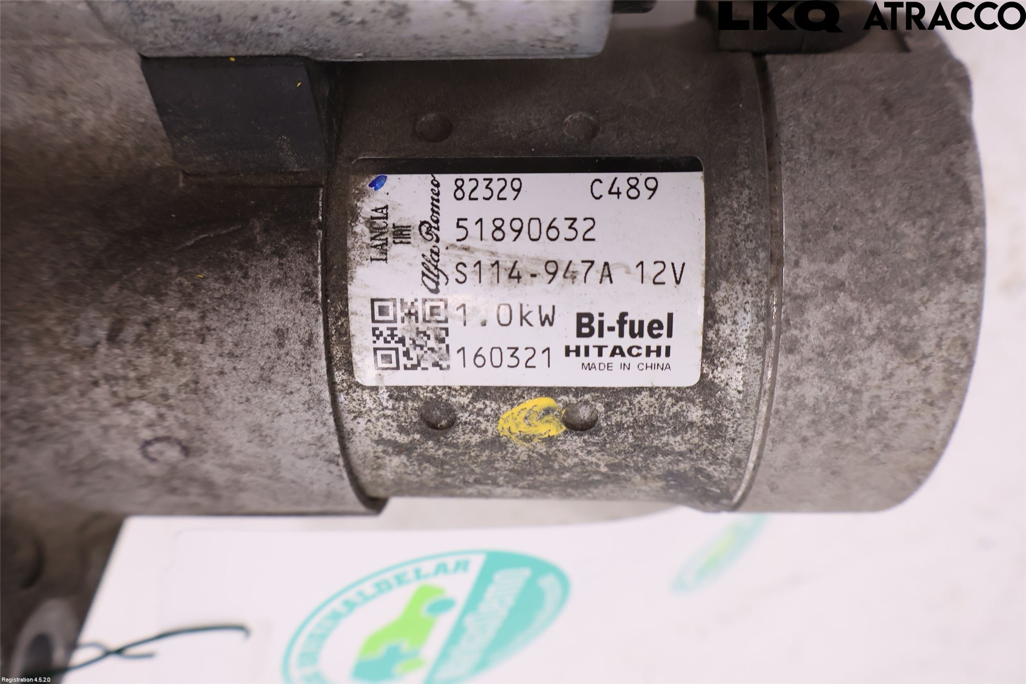 Fiat DOBLO CARGO Startmotor