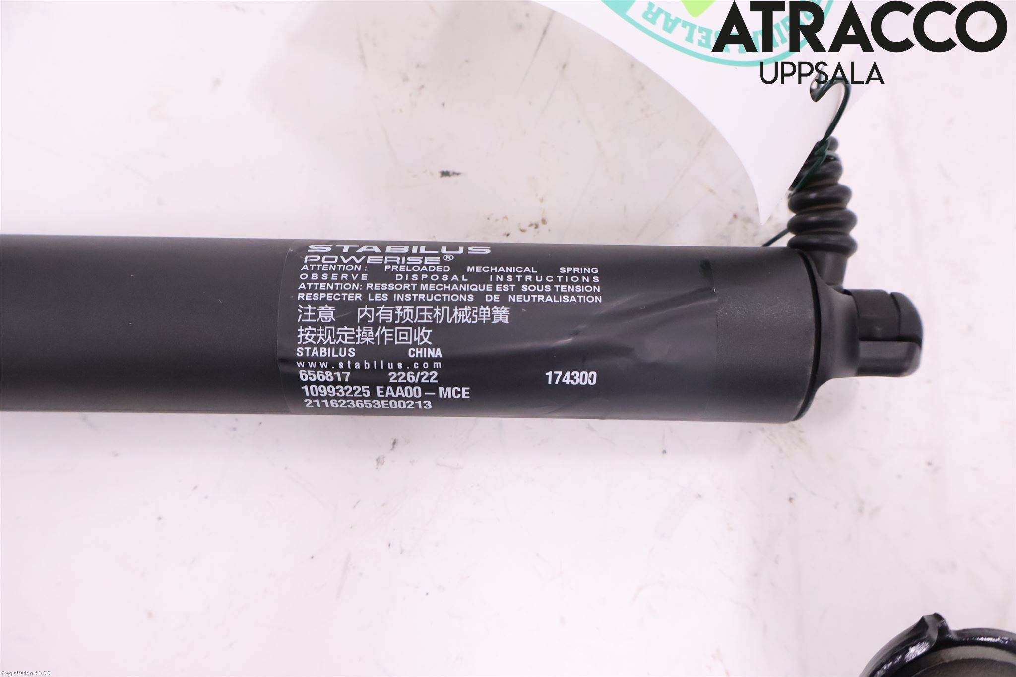 MG MARVEL R 22- Gasfjäder Baklucka