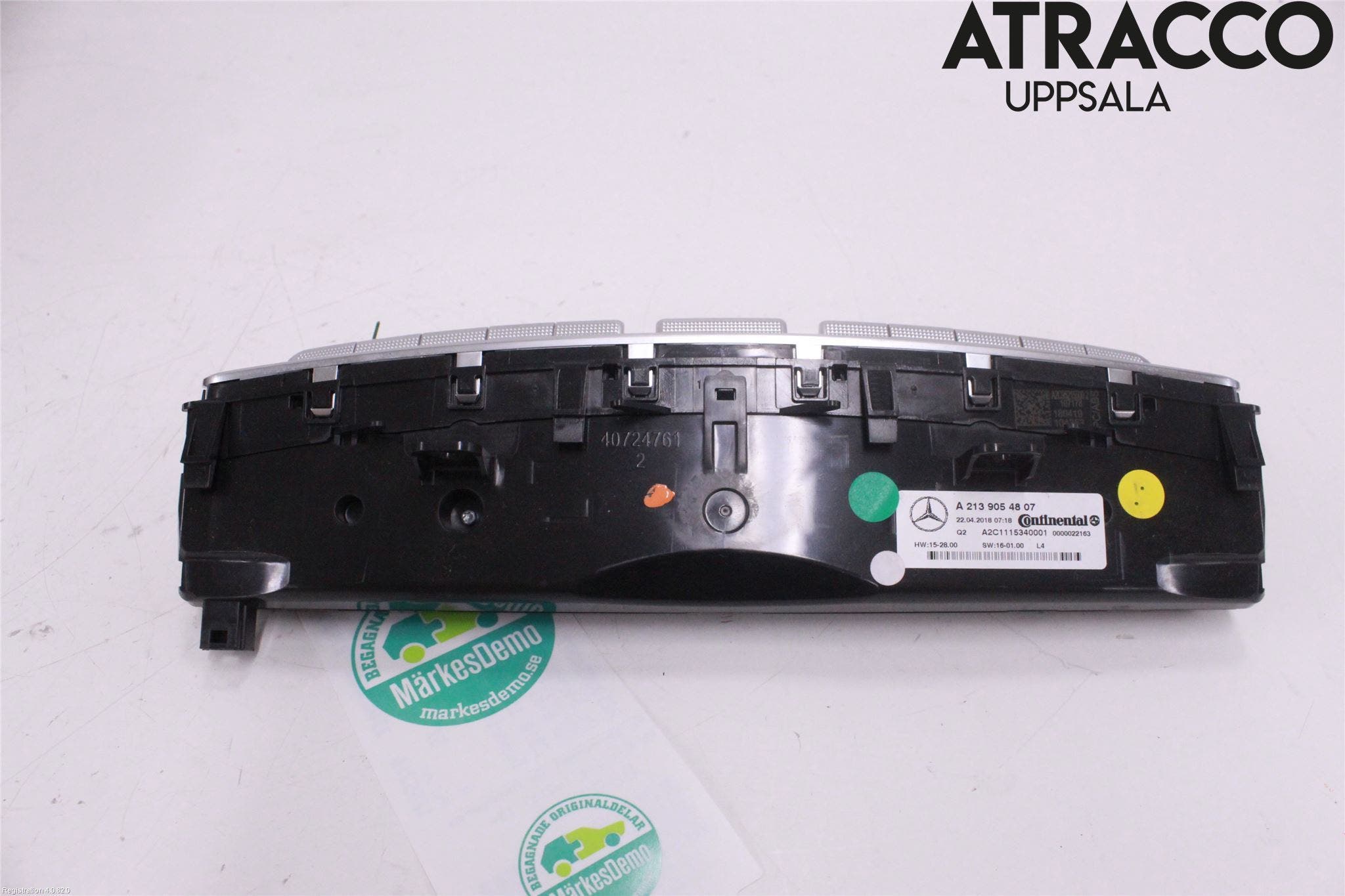 Mercedes-Benz MB E-KLASS (W213) 16-23 Ac Styrenhet Ac Manöveren