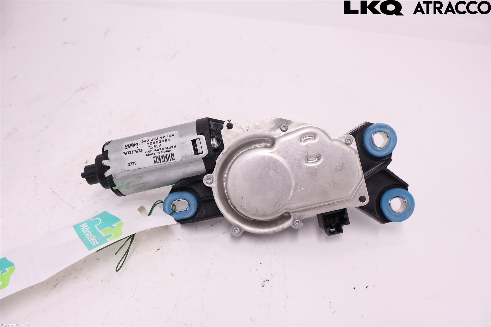 Volvo V70 08-13 Torkarmotor Baklucka