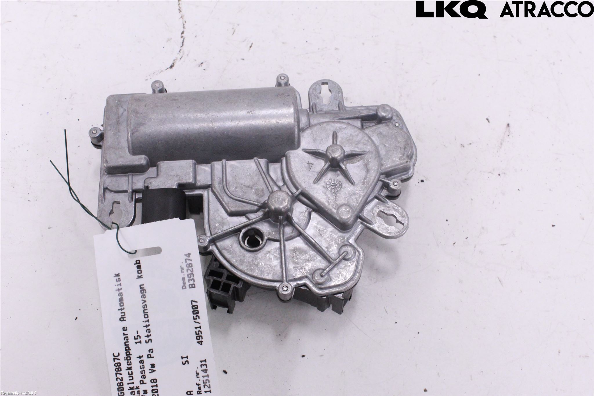 Volkswagen VW PASSAT 15-19 Centrallåsmot Baklucka