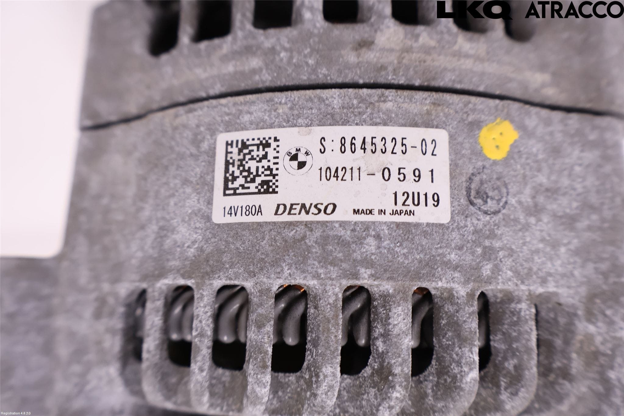 BMW 1 F20/F21 11-19 Generator