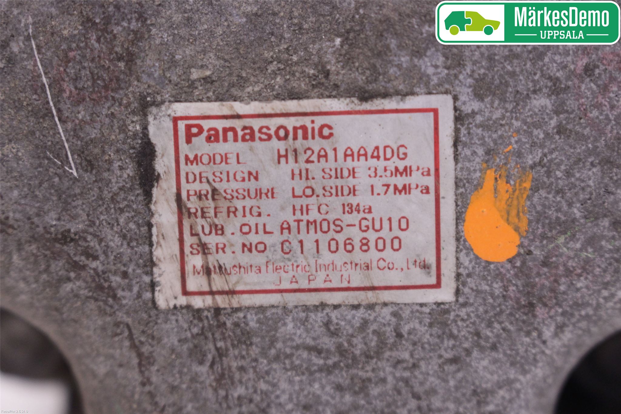 Mazda 323 F 99-03 Ac Kompressor