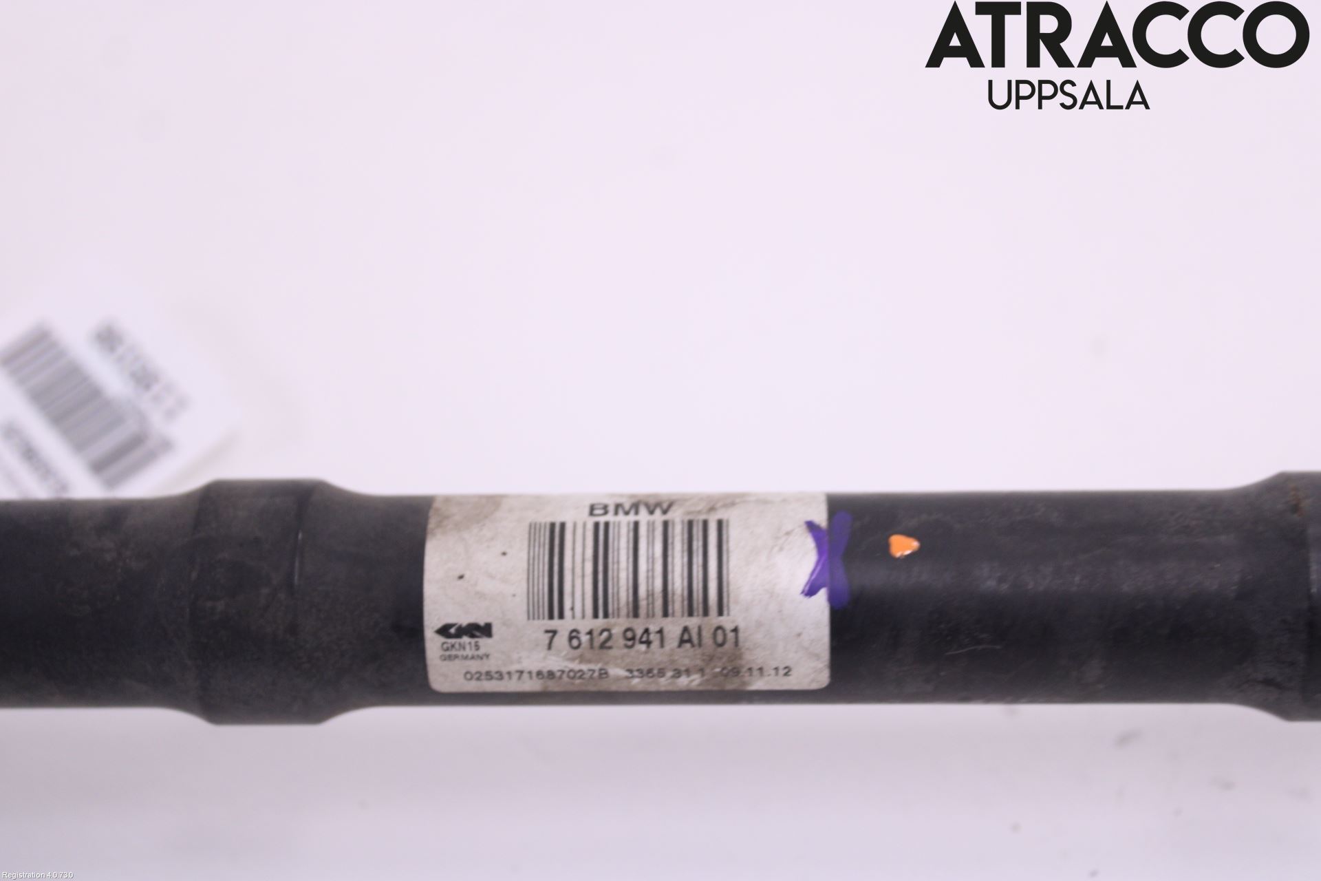 BMW 5 F10/F11/F18 09-17 Drivaxel Bak Vänster