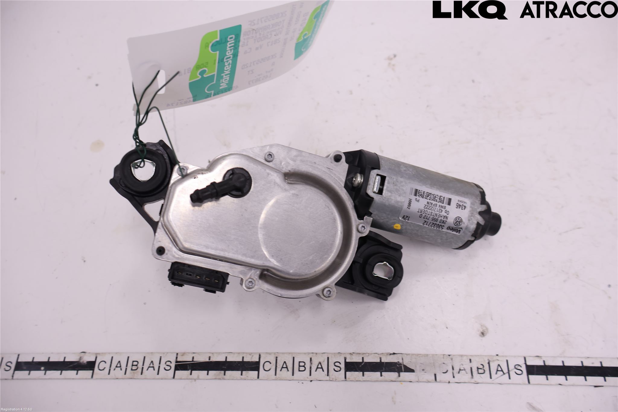 Volkswagen VW CADDY 16-20 Torkarmotor Baklucka