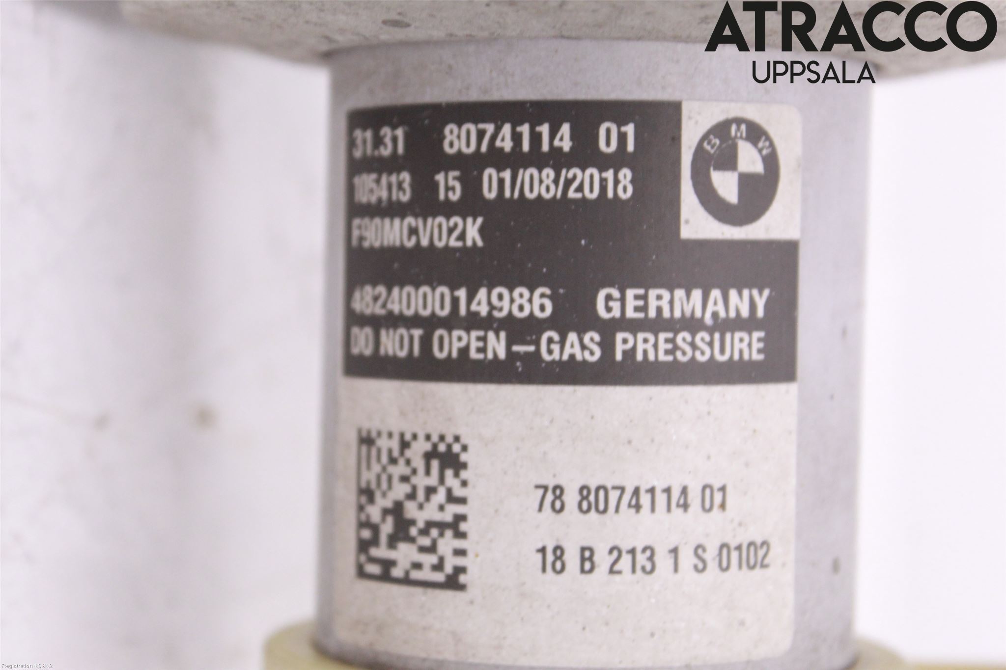 BMW 5 G30/G31/F90 17-23 Fjäderben Fram Höger