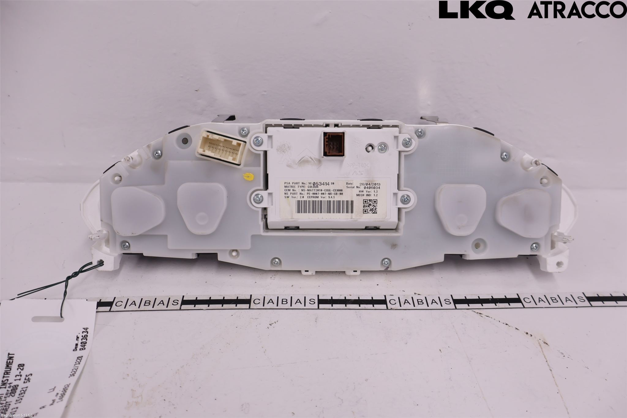 Peugeot 2008 13-20 Instrument Komb