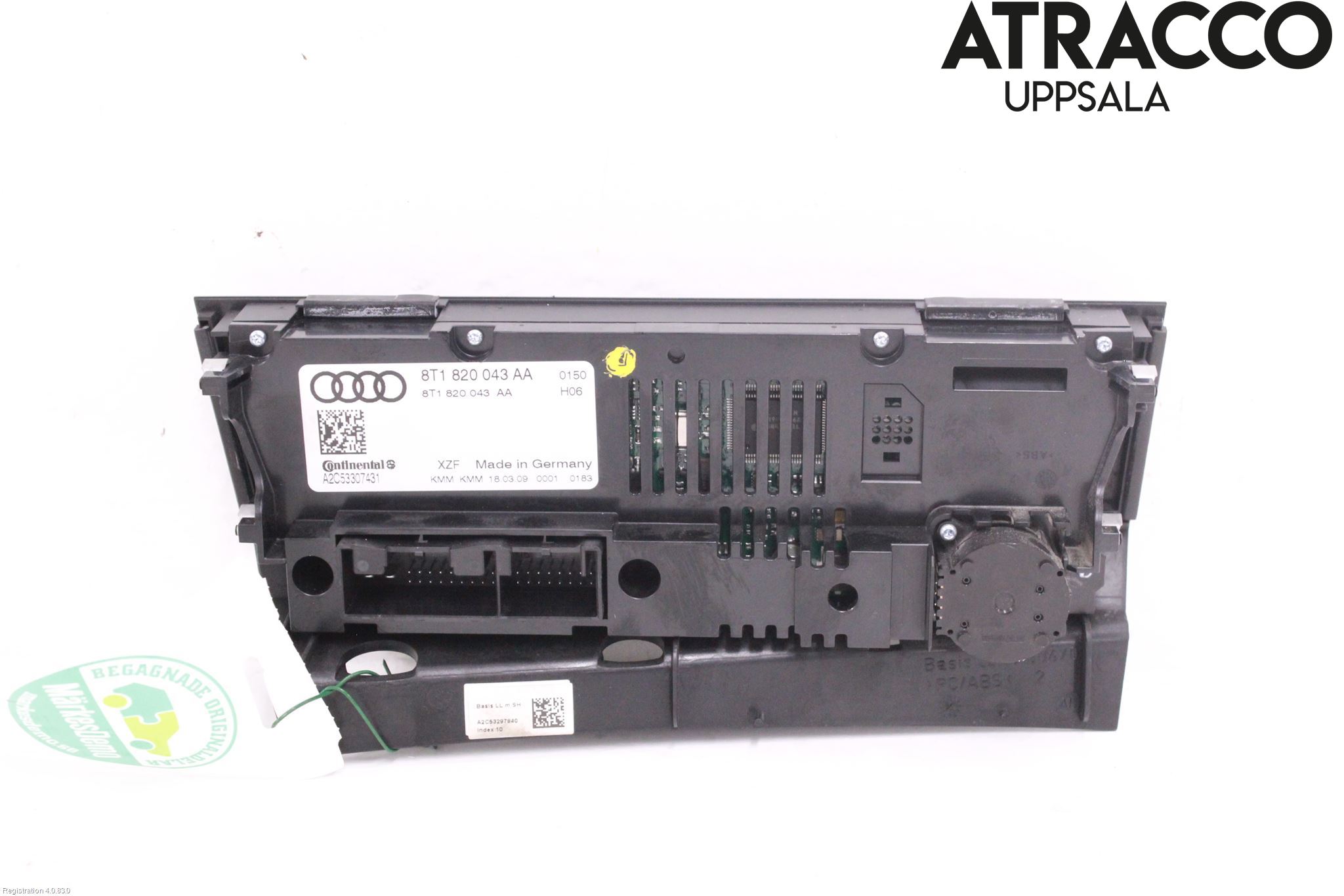 Audi A4/S4 08-11 Ac Styrenhet Ac Manöveren