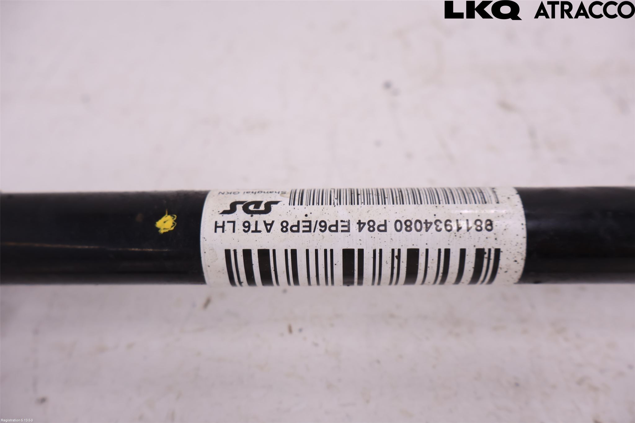 Peugeot 3008 17-24 Drivaxel Fram Vänster