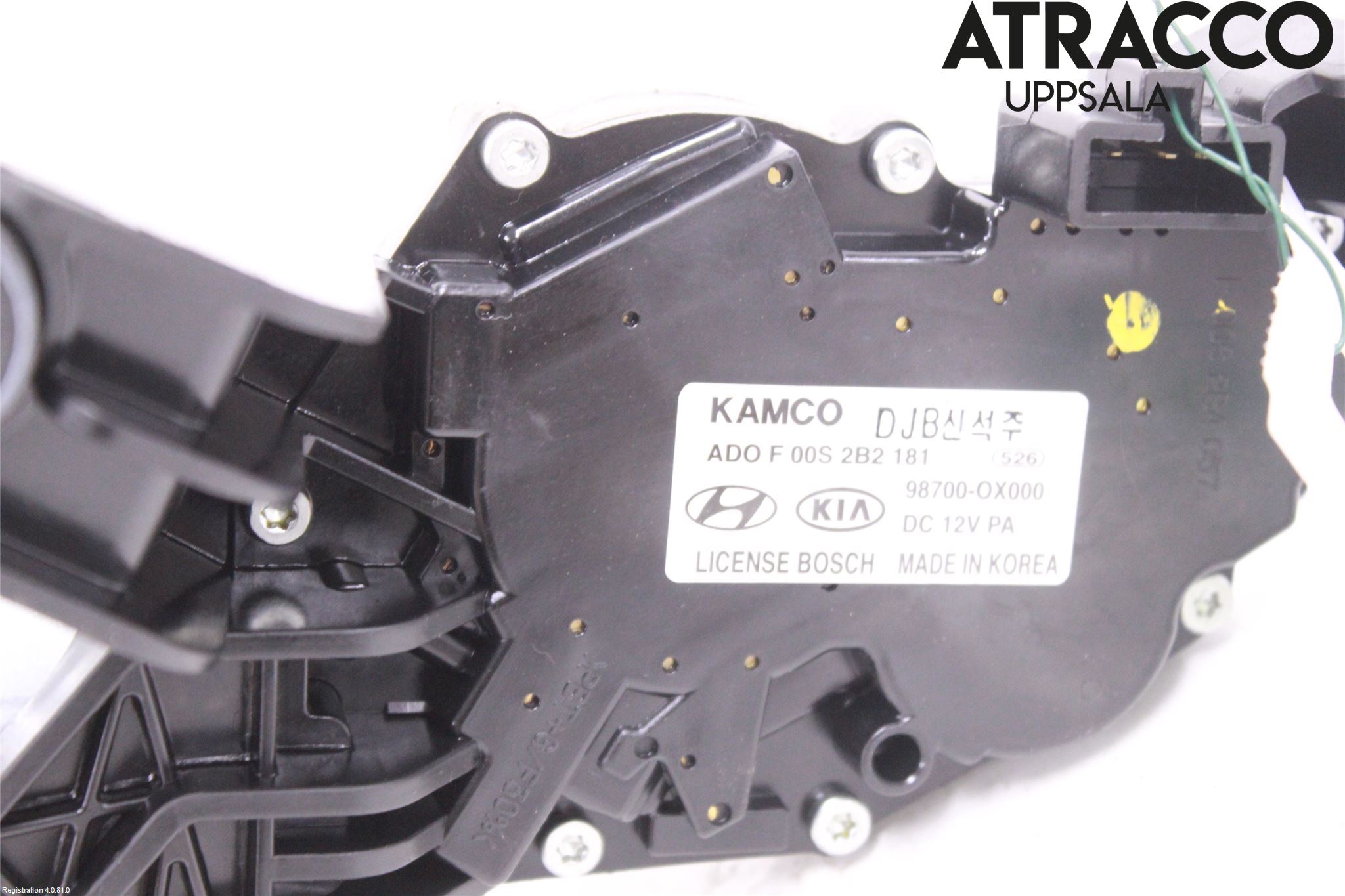 Hyundai i10 PA 08-13 Torkarmotor Baklucka