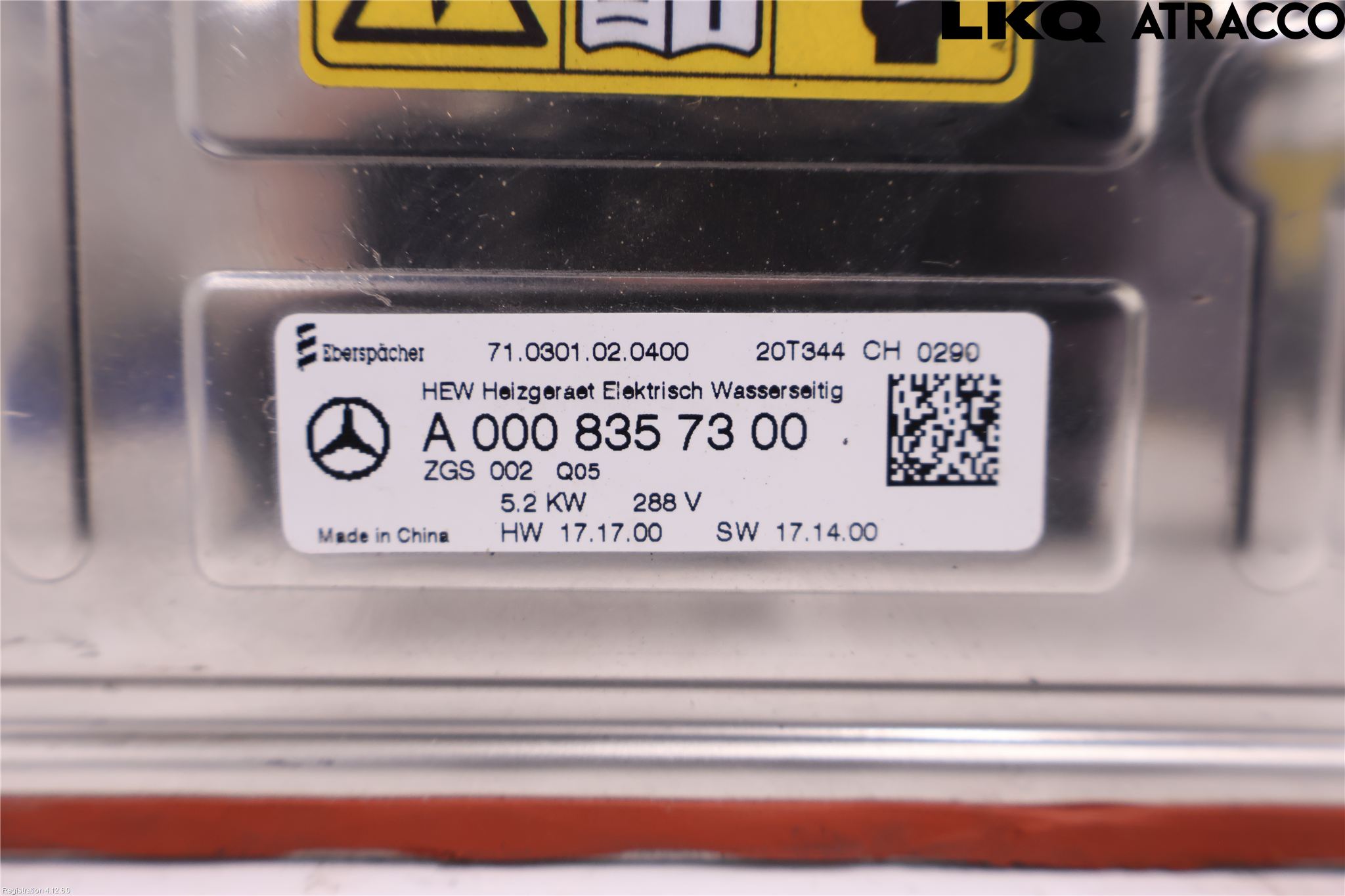 Mercedes-Benz MB EQC (N293) 20- Värmekammare-Växlare