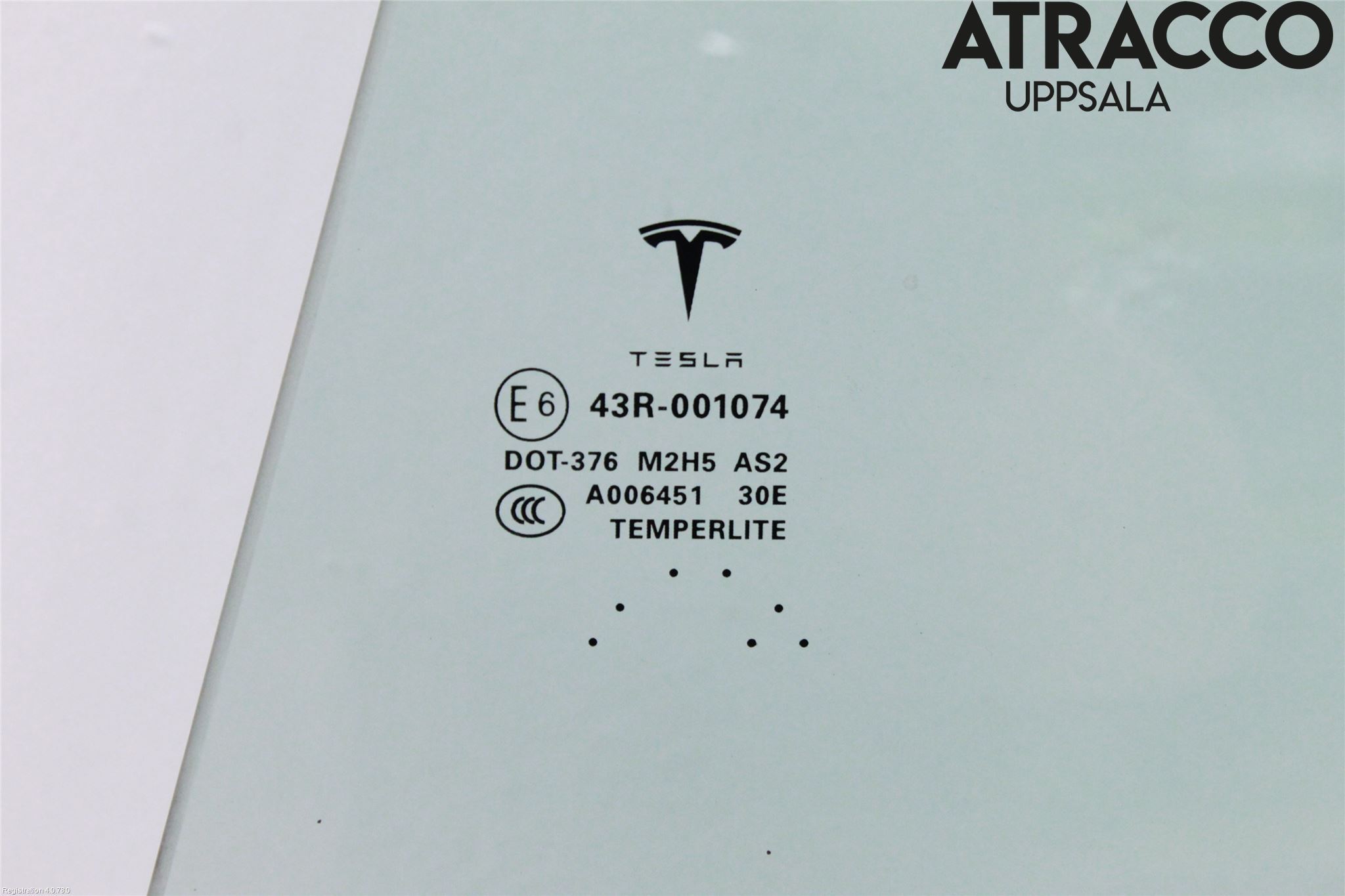 Tesla MODEL S 13- Dörruta Bak Vänster