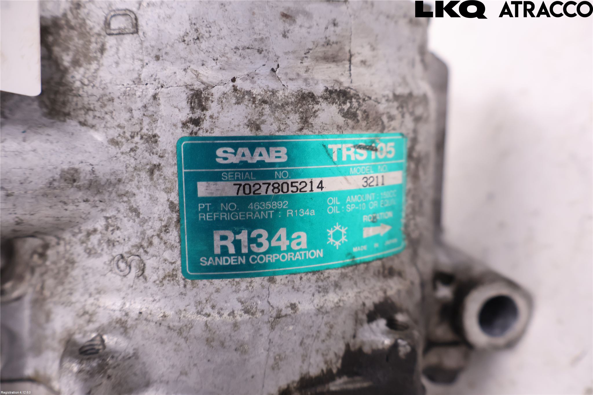 Saab 9-3 VER 1 98-03 Ac Kompressor