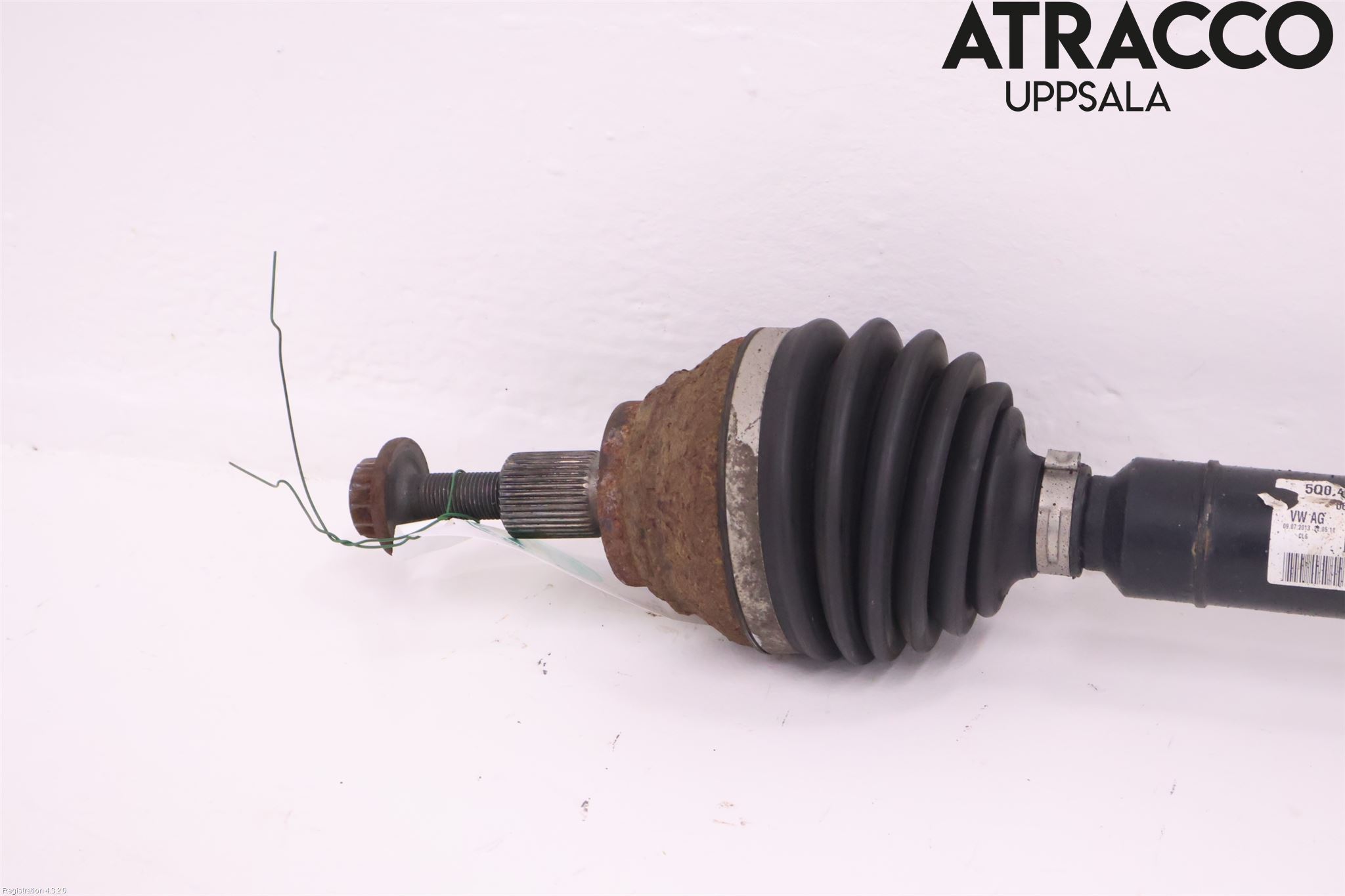 Volkswagen VW GOLF / E-GOLF VII 13-20 Drivaxel Fram Höger