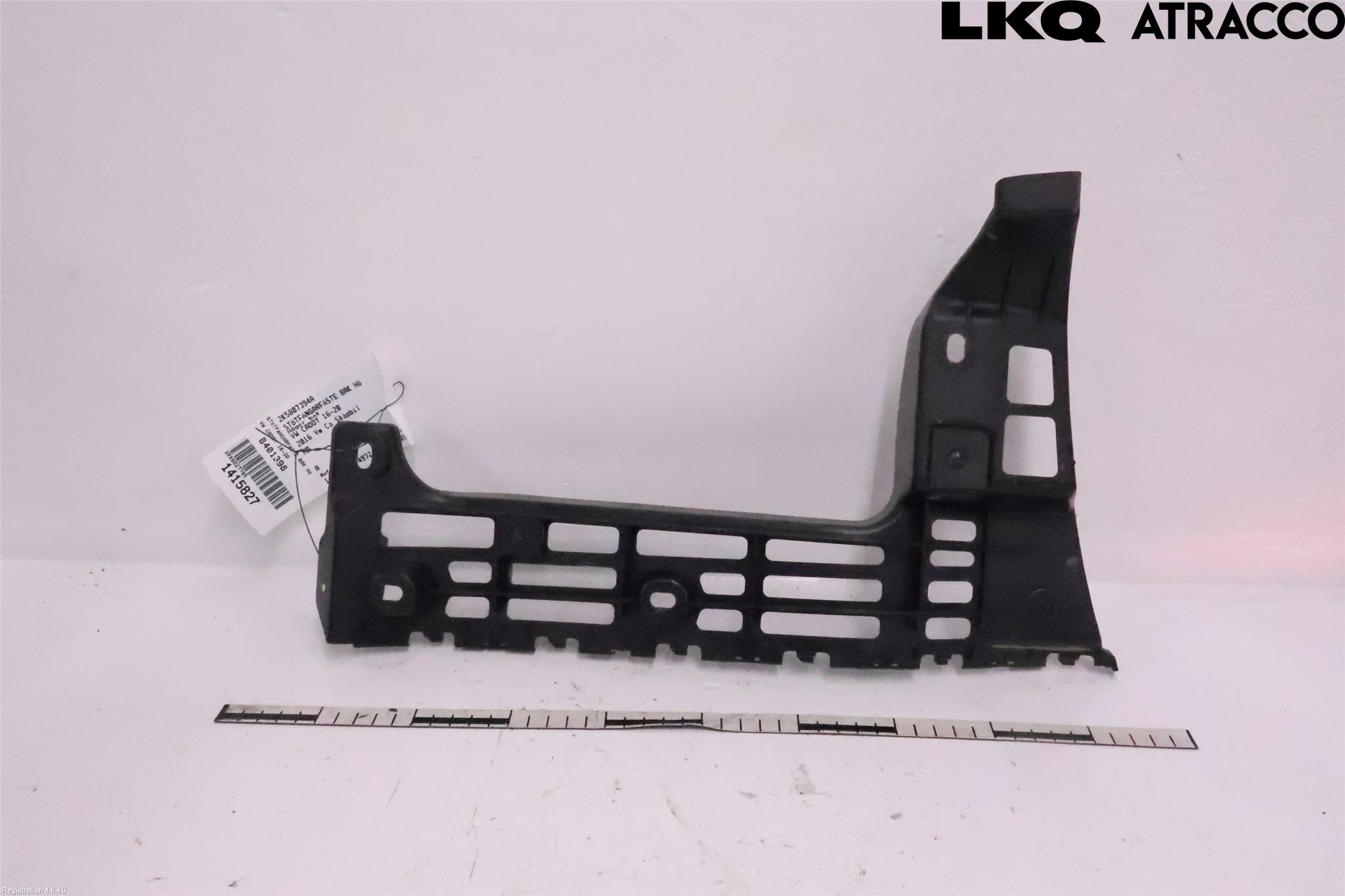 Volkswagen VW CADDY 16-20 Stötfångarfäste Bak Hö