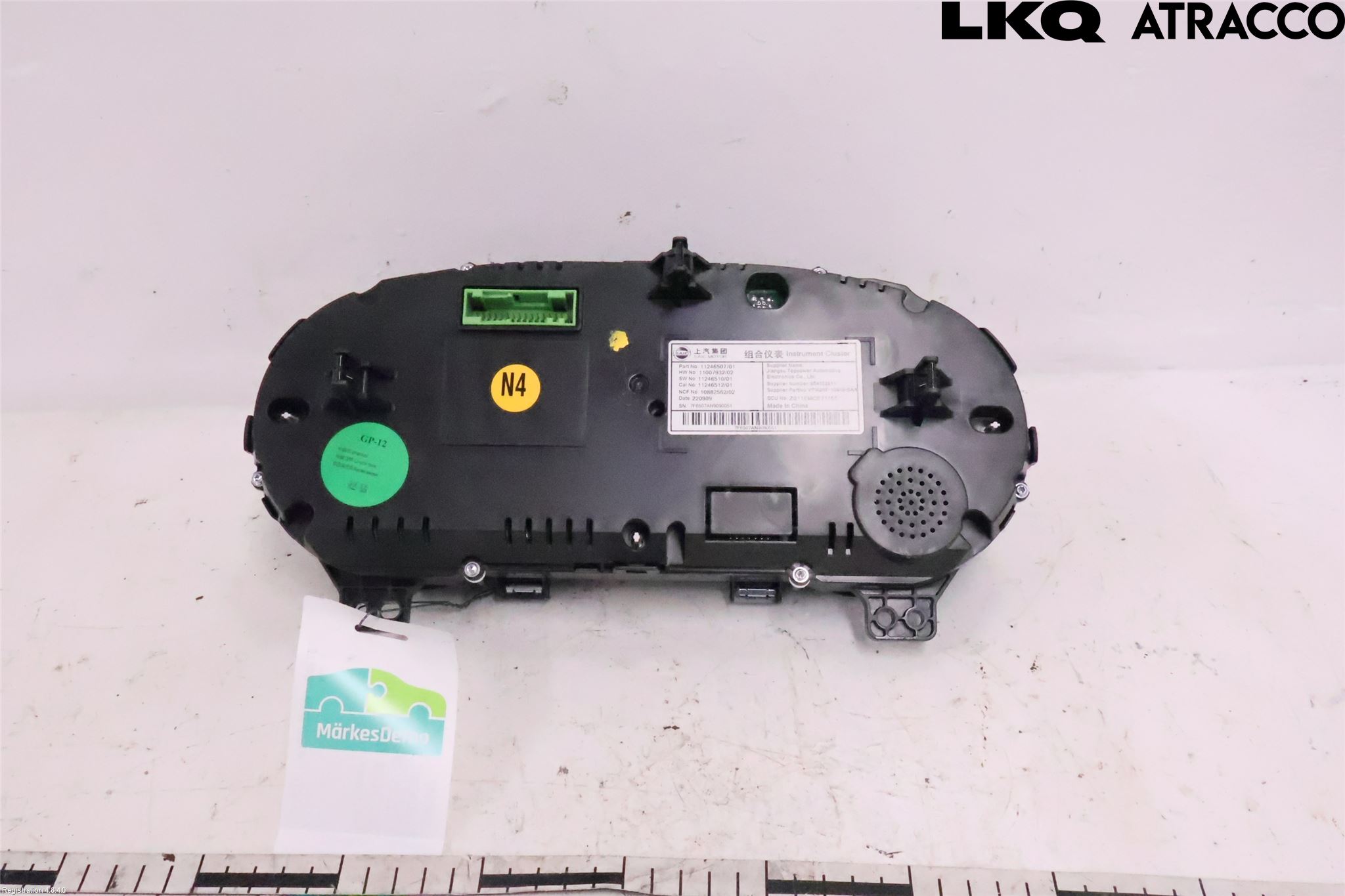 MG ZS EV 20- Instrument Komb