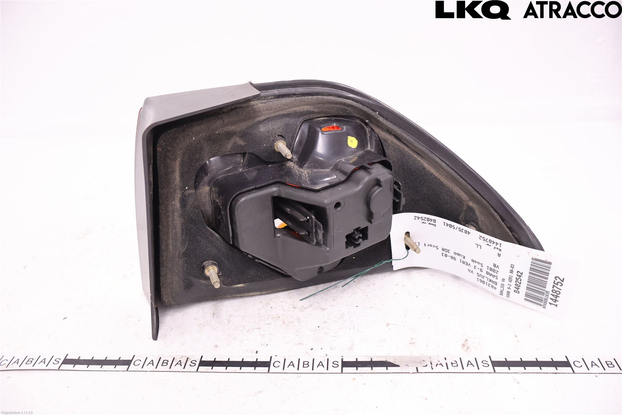 Saab 9-3 VER 1 98-03 Bakljus Vänster