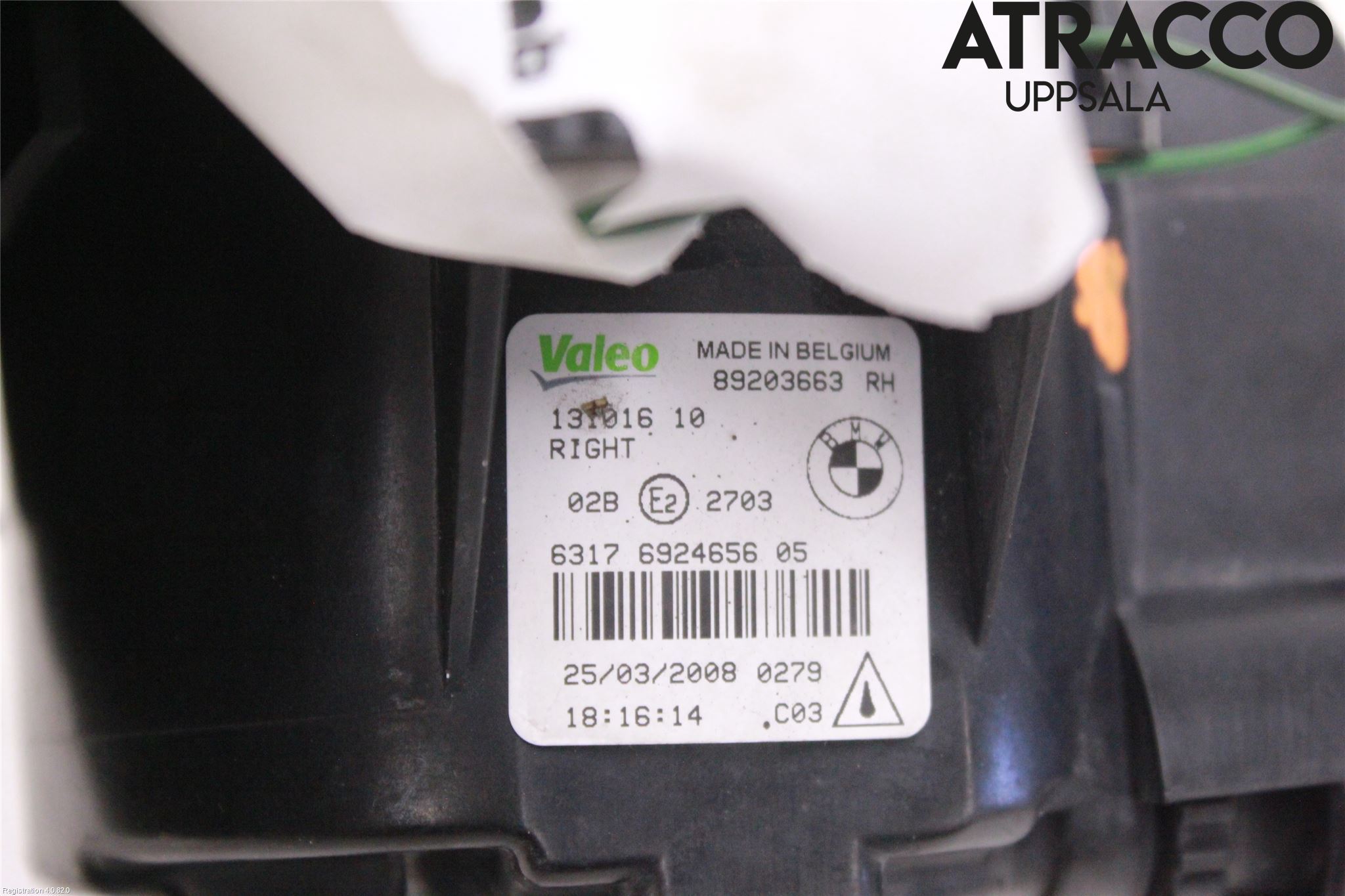BMW X3 E83     03-10 Dimljus-Varselljus Fram