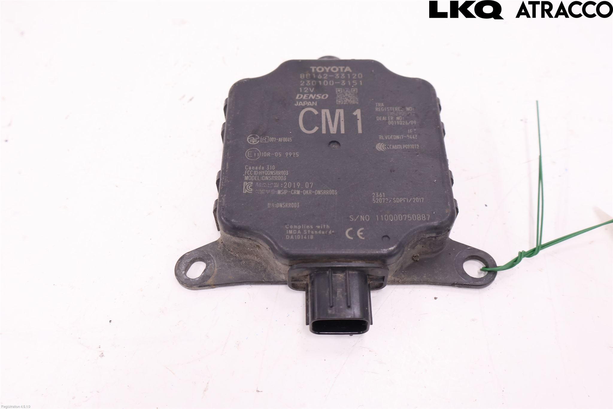 Toyota CAMRY 19-24 Sensor Aktivt Kollisionsskydd