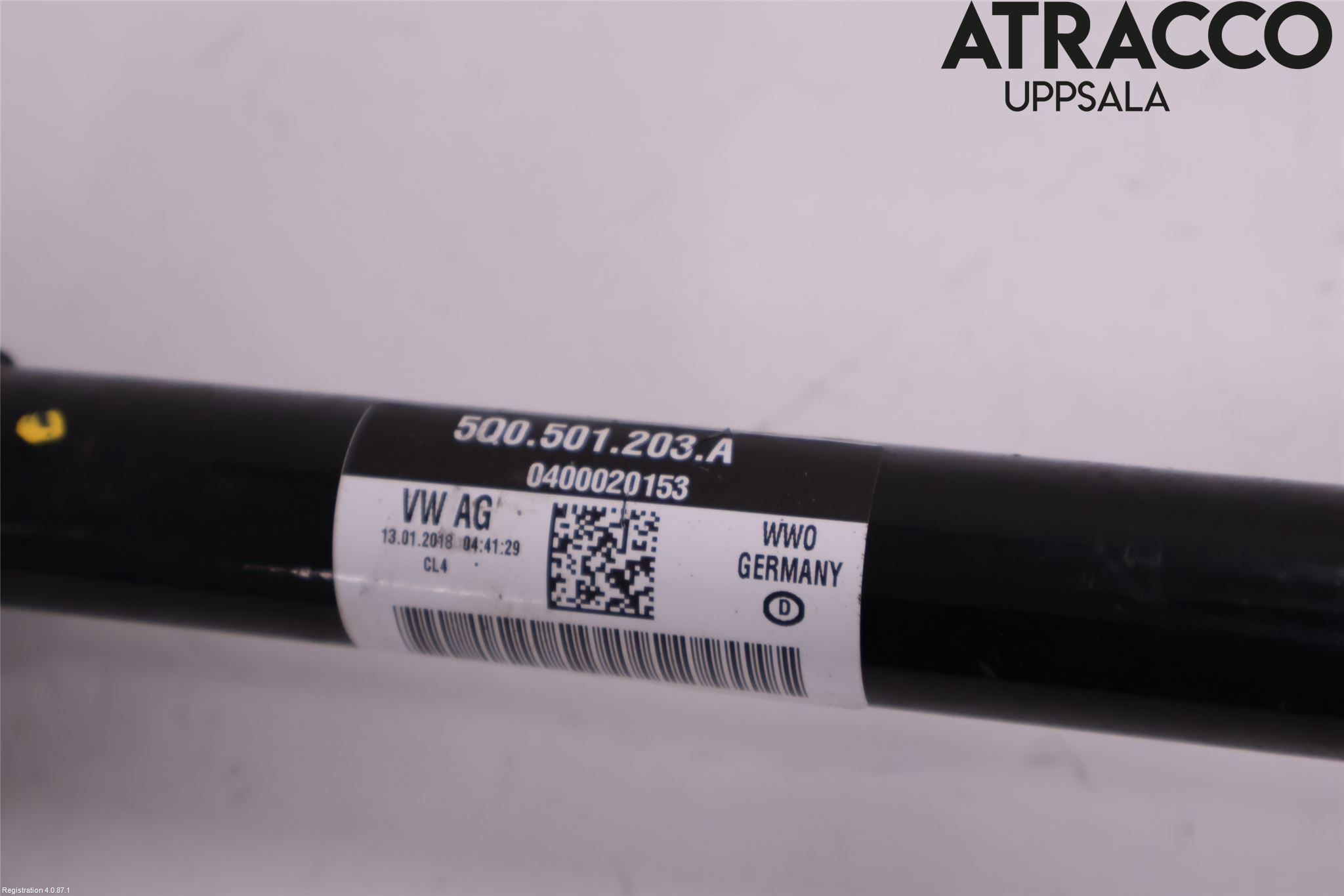 Volkswagen VW GOLF / E-GOLF VII 13-20 Drivaxel Bak Vänster