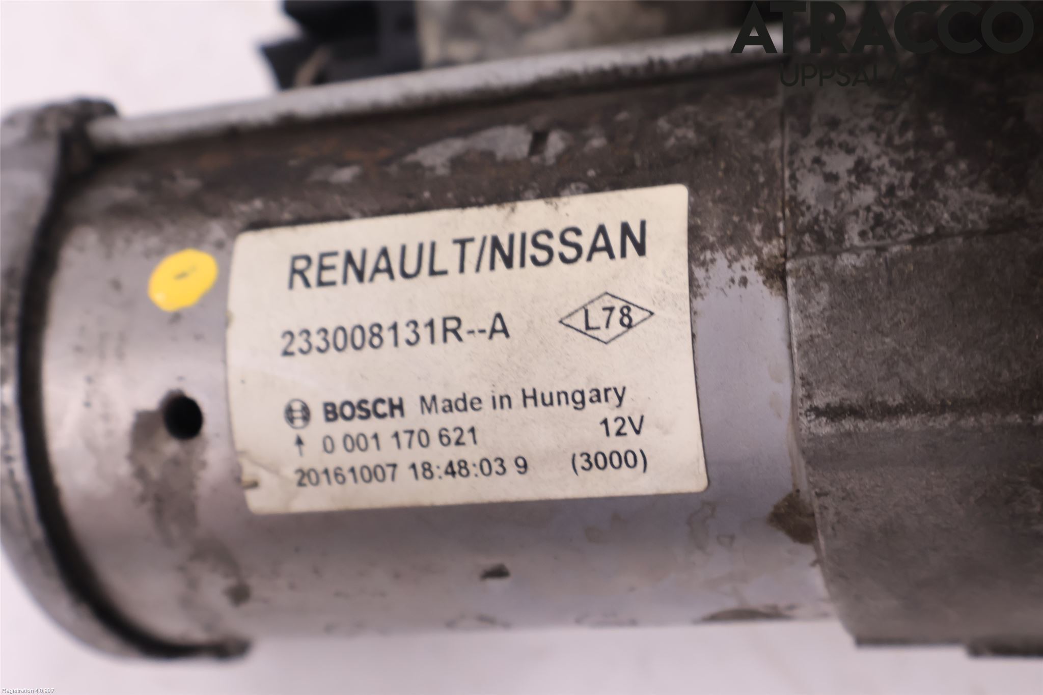 Nissan QASHQAI 14-17 Startmotor Diesel