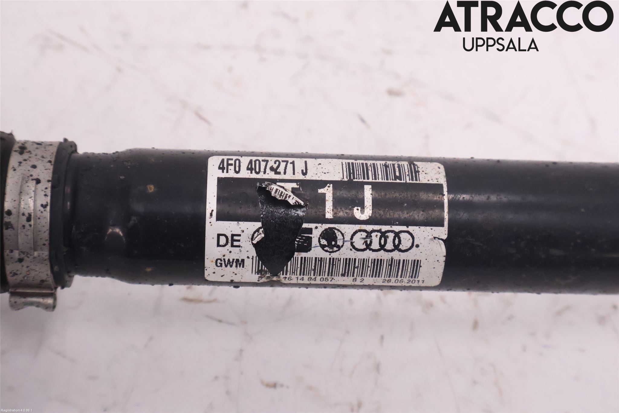 Audi ALLROAD 06-11 Drivaxel Fram Vänster