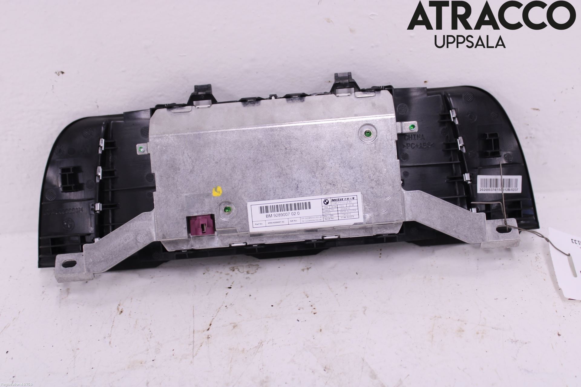 BMW 5 F10/F11/F18 09-17 Bildskärm