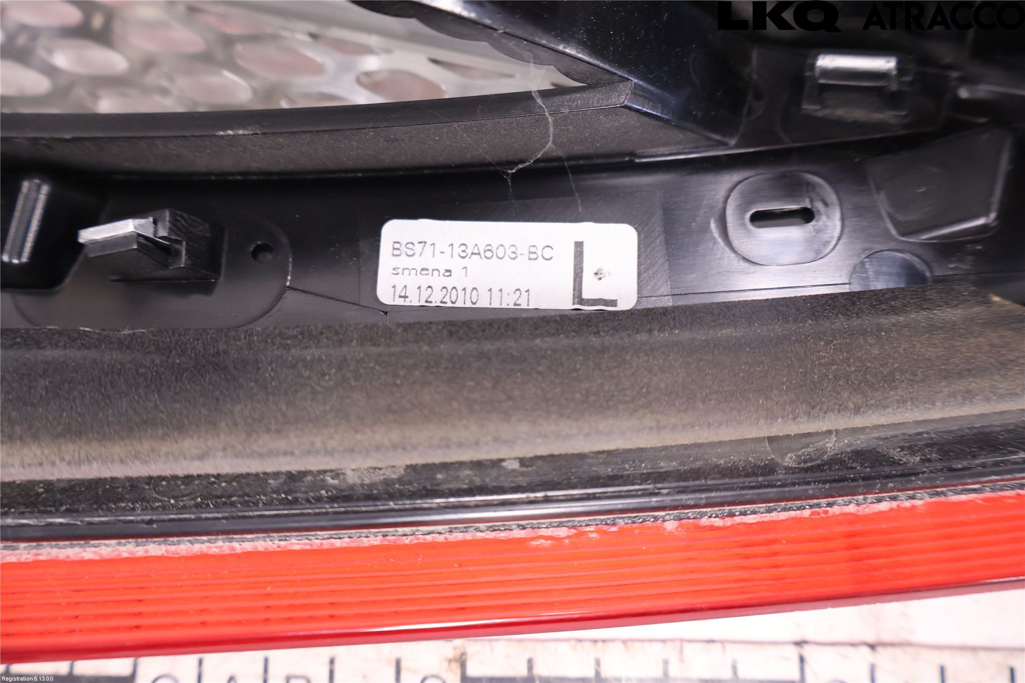 Ford MONDEO 07-15 Bakljus Lucka Vä
