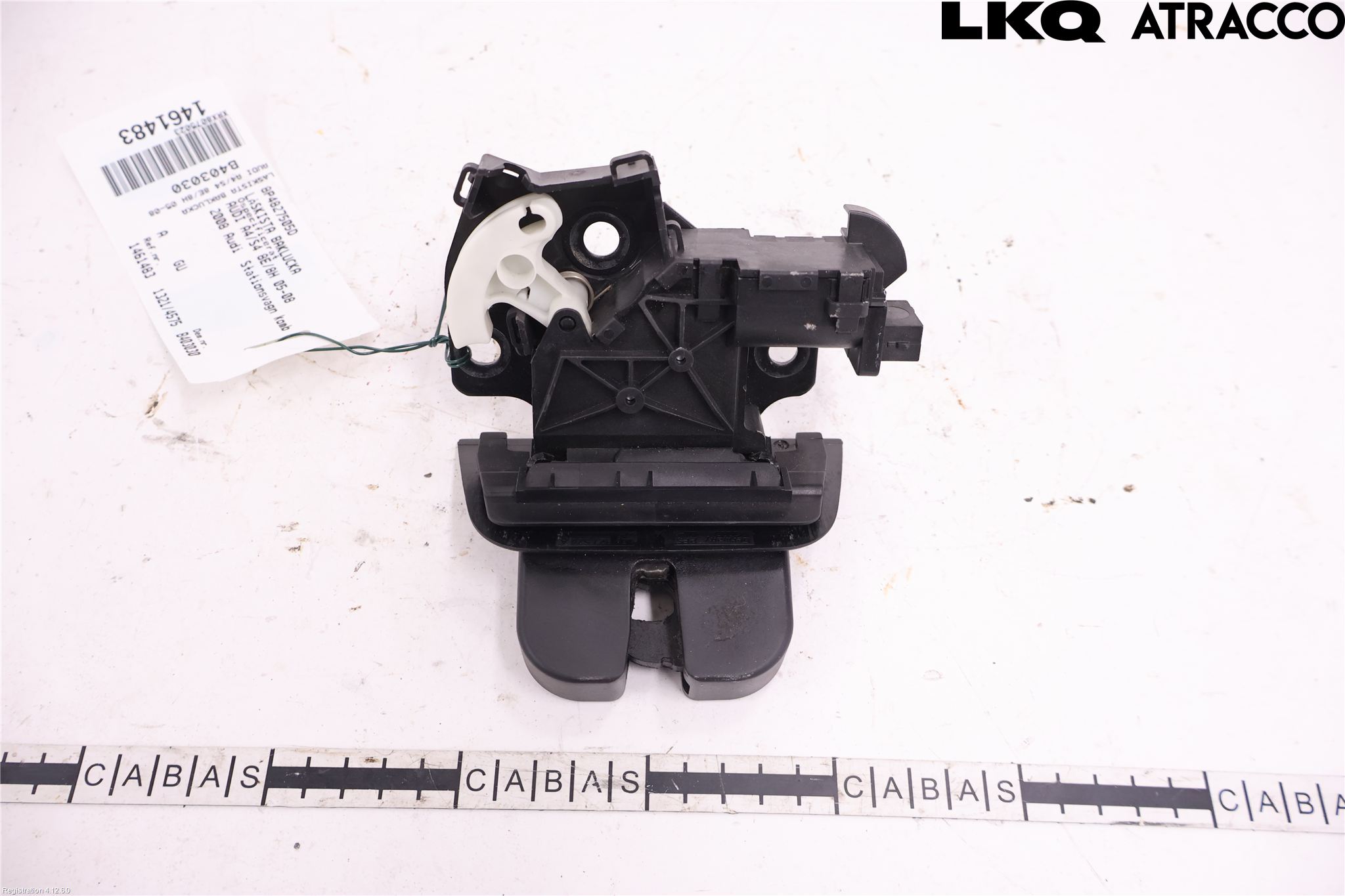 Audi A4/S4 05-07 Låskista Baklucka