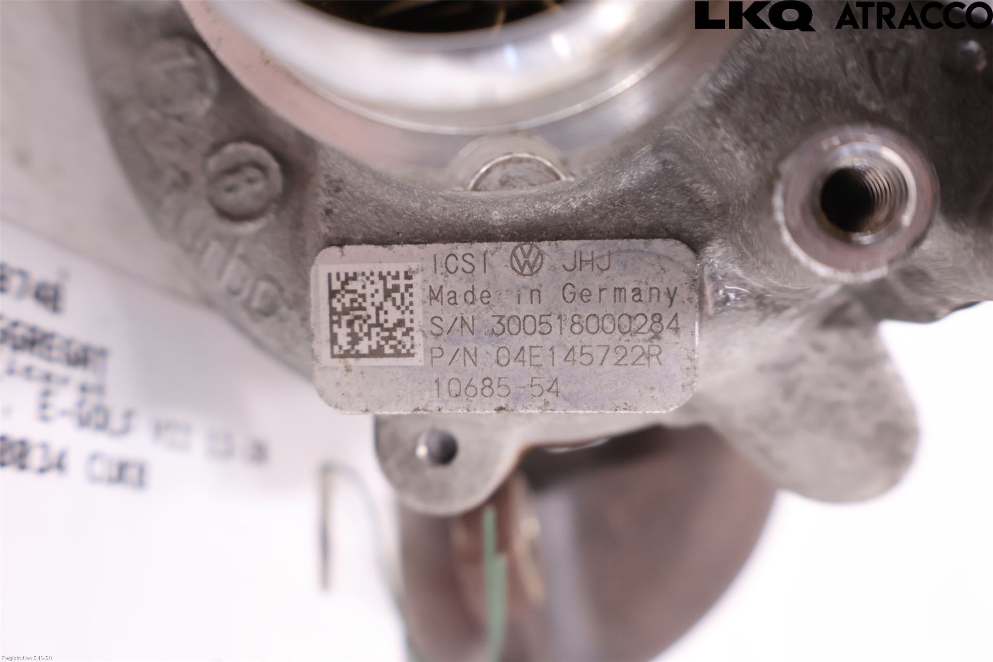 Volkswagen VW GOLF / E-GOLF VII 13-20 Turboaggregat