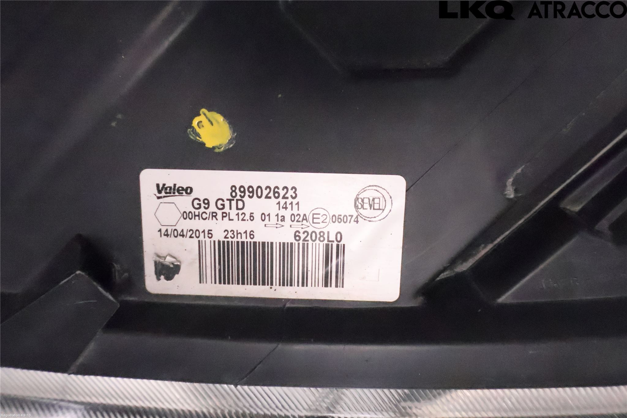 Peugeot EXPERT 07-14 Strålkastare Vänster