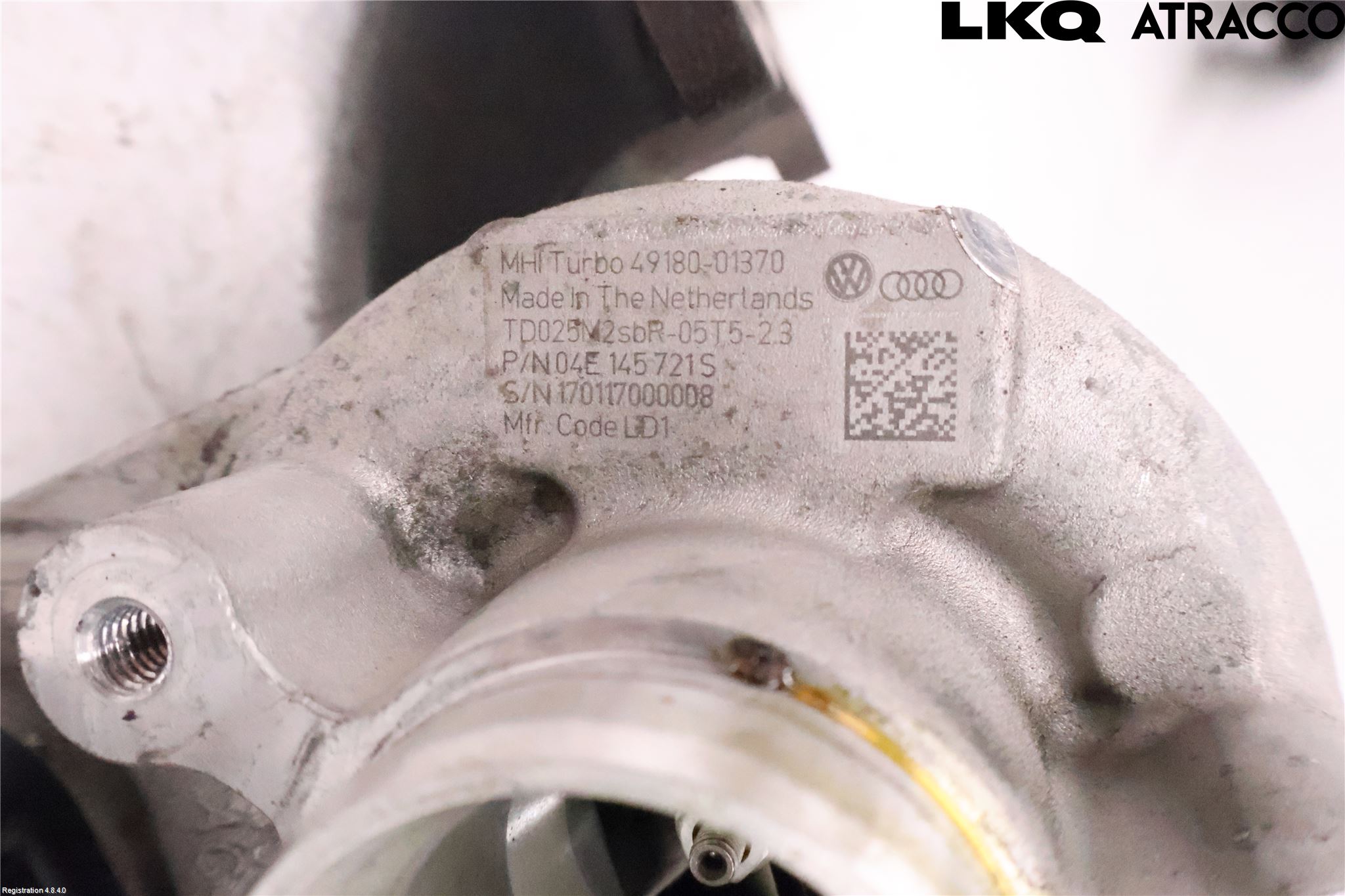 Volkswagen VW CADDY 16-20 Turboaggregat