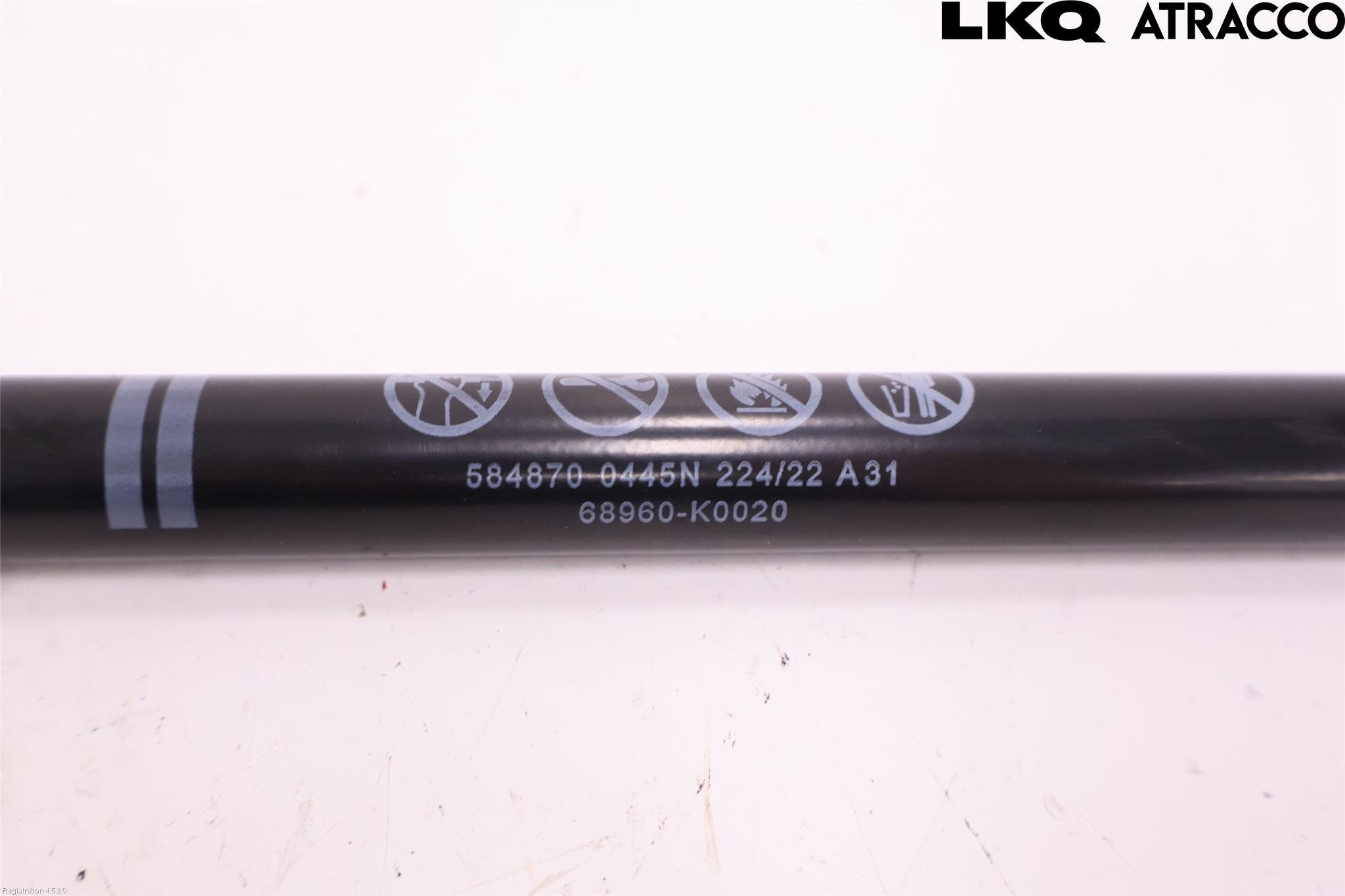 Toyota YARIS XP21 20- Gasfjäder Baklucka