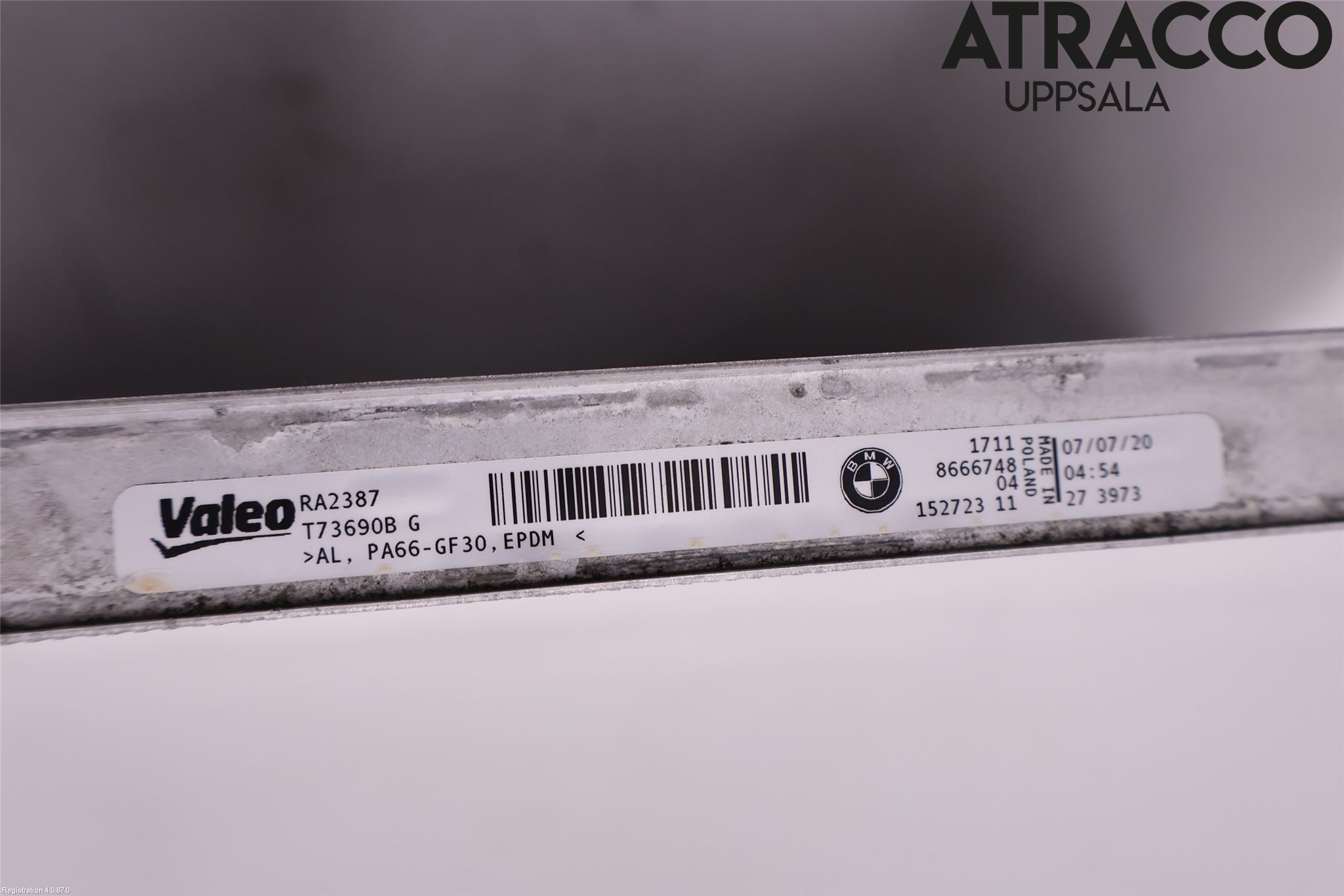 BMW 3 G20/G21/G80/G81 19- Kylare Aut