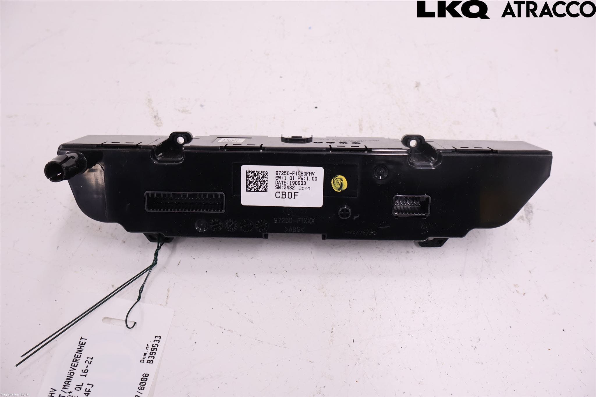 Kia SPORTAGE (QL) 16-21 Ac Styrenhet Ac Manöveren