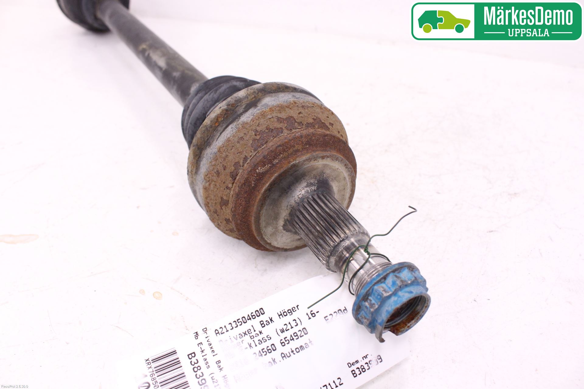 Mercedes-Benz MB E-KLASS (W213) 16-23 Drivaxel Bak Höger